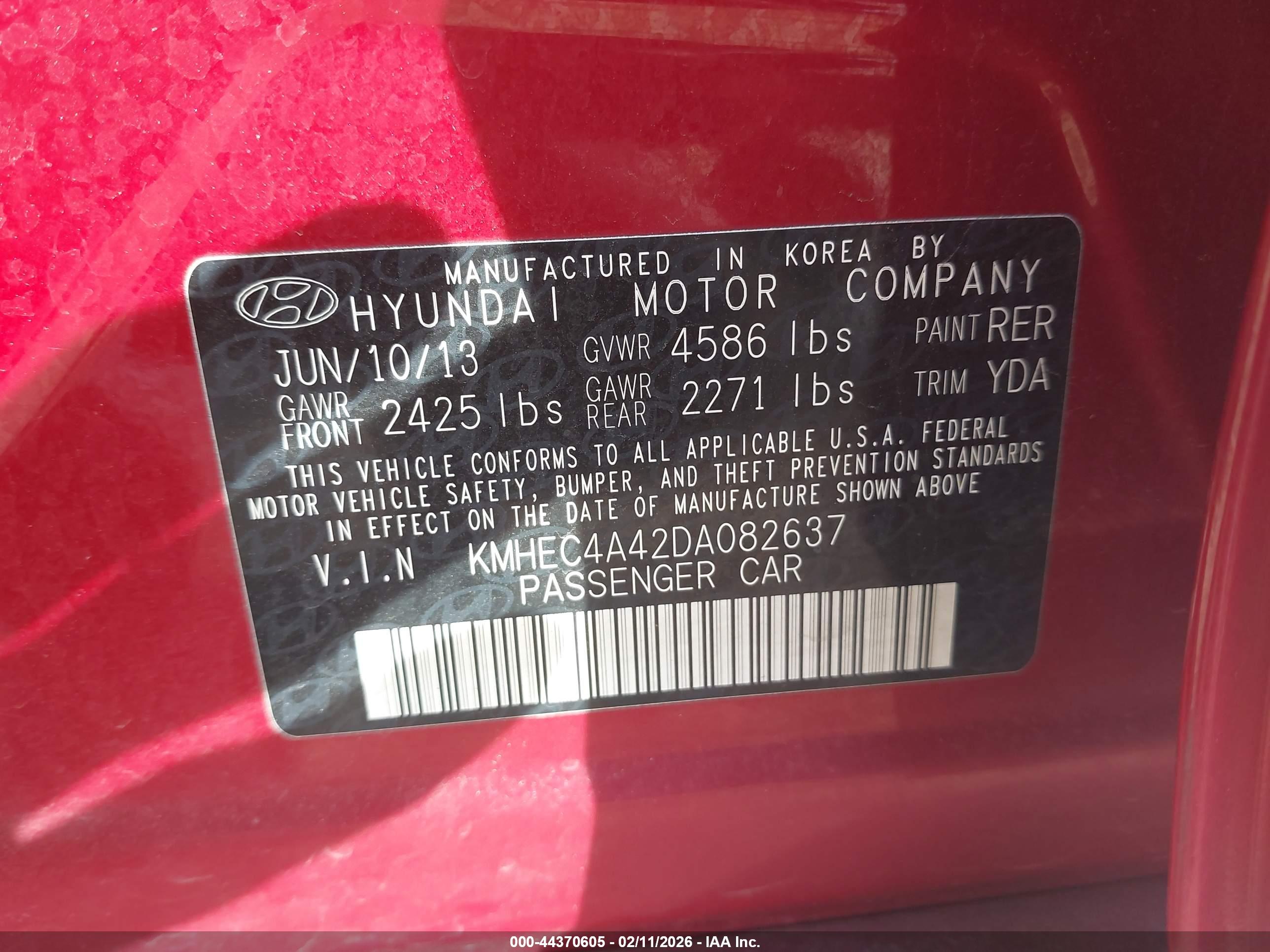 HYUNDAI SONATA image 9