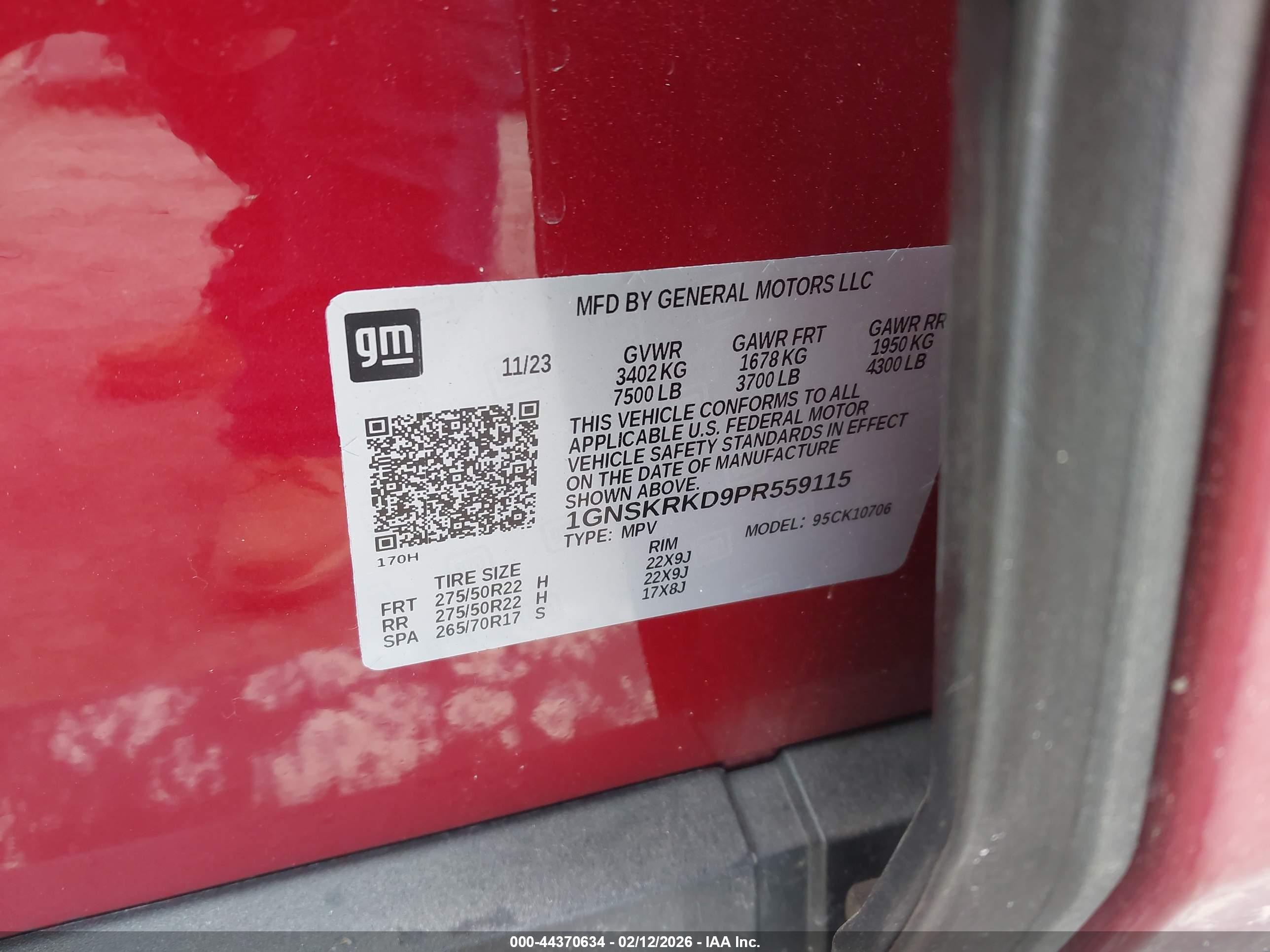 CHEVROLET TAHOE image 9