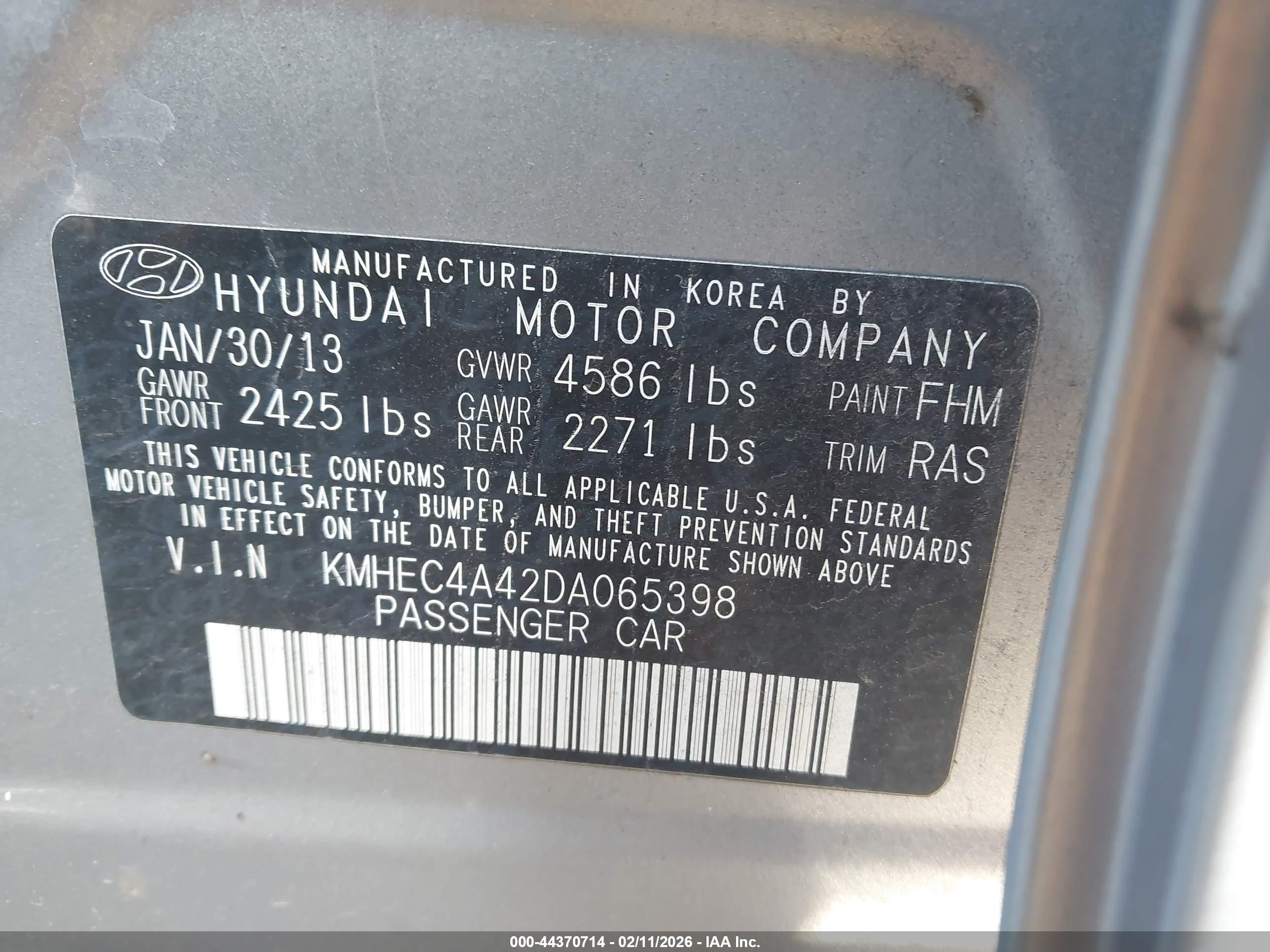HYUNDAI SONATA image 9