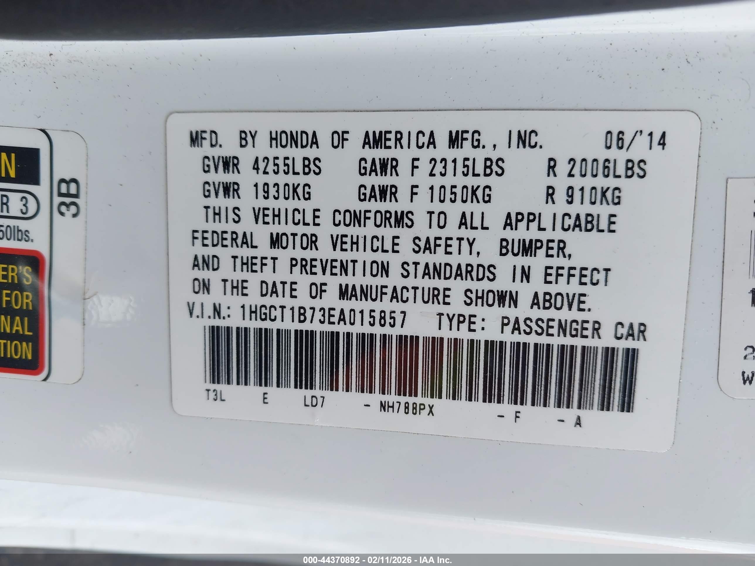 HONDA ACCORD image 9