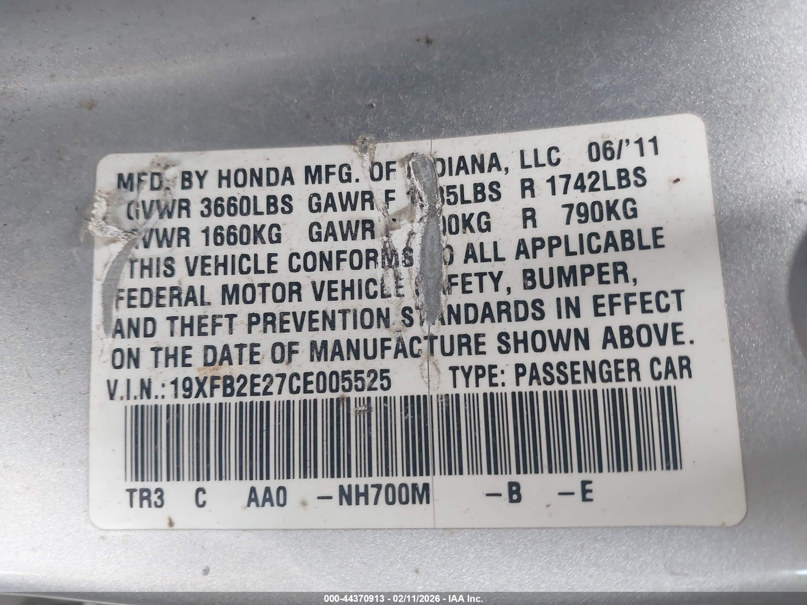 HONDA CIVIC image 9