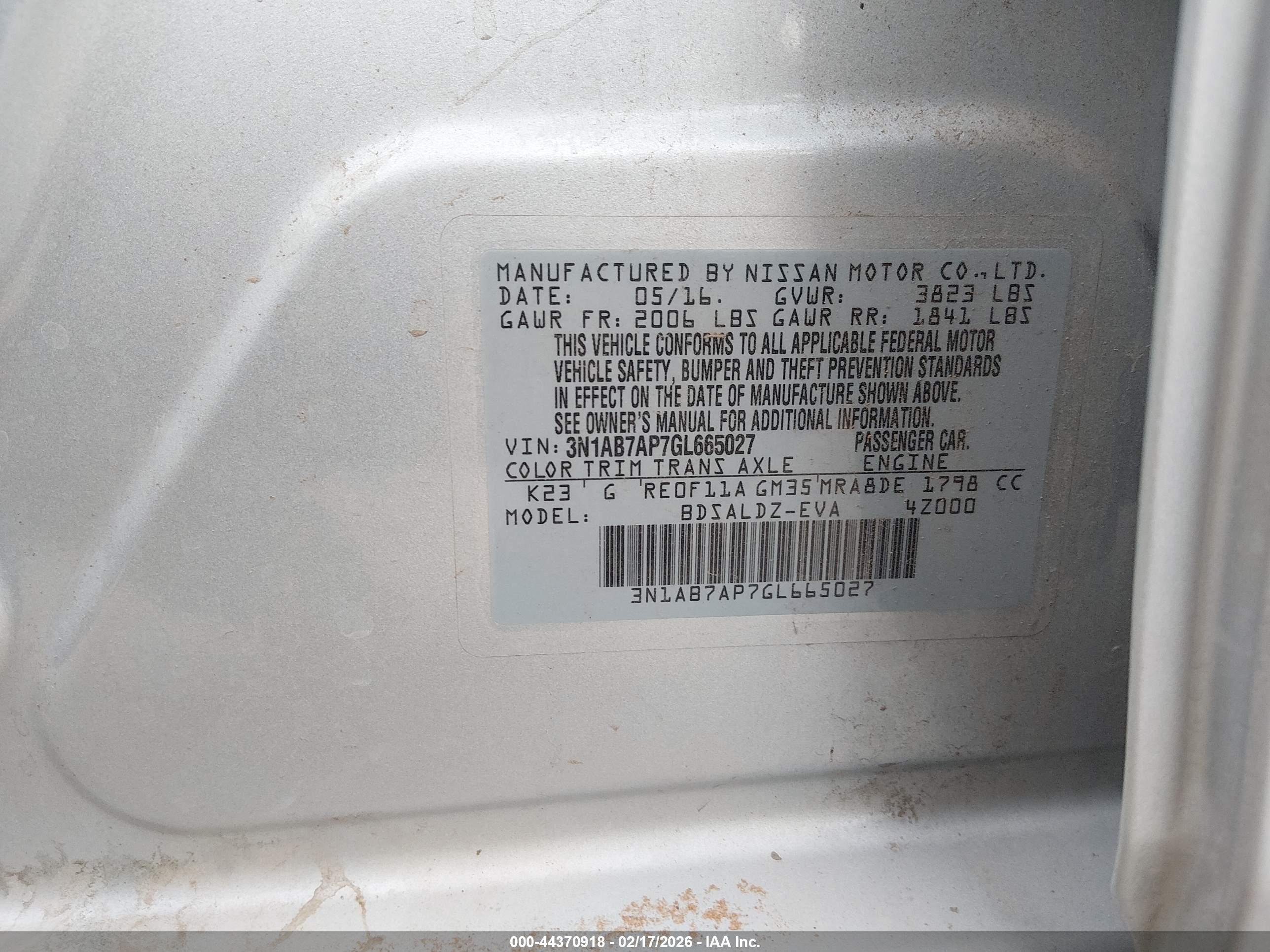 NISSAN SENTRA image 9