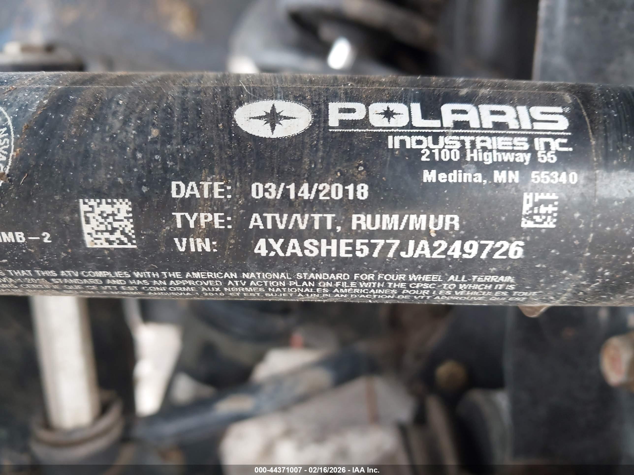 POLARIS SPORTSMAN image 10