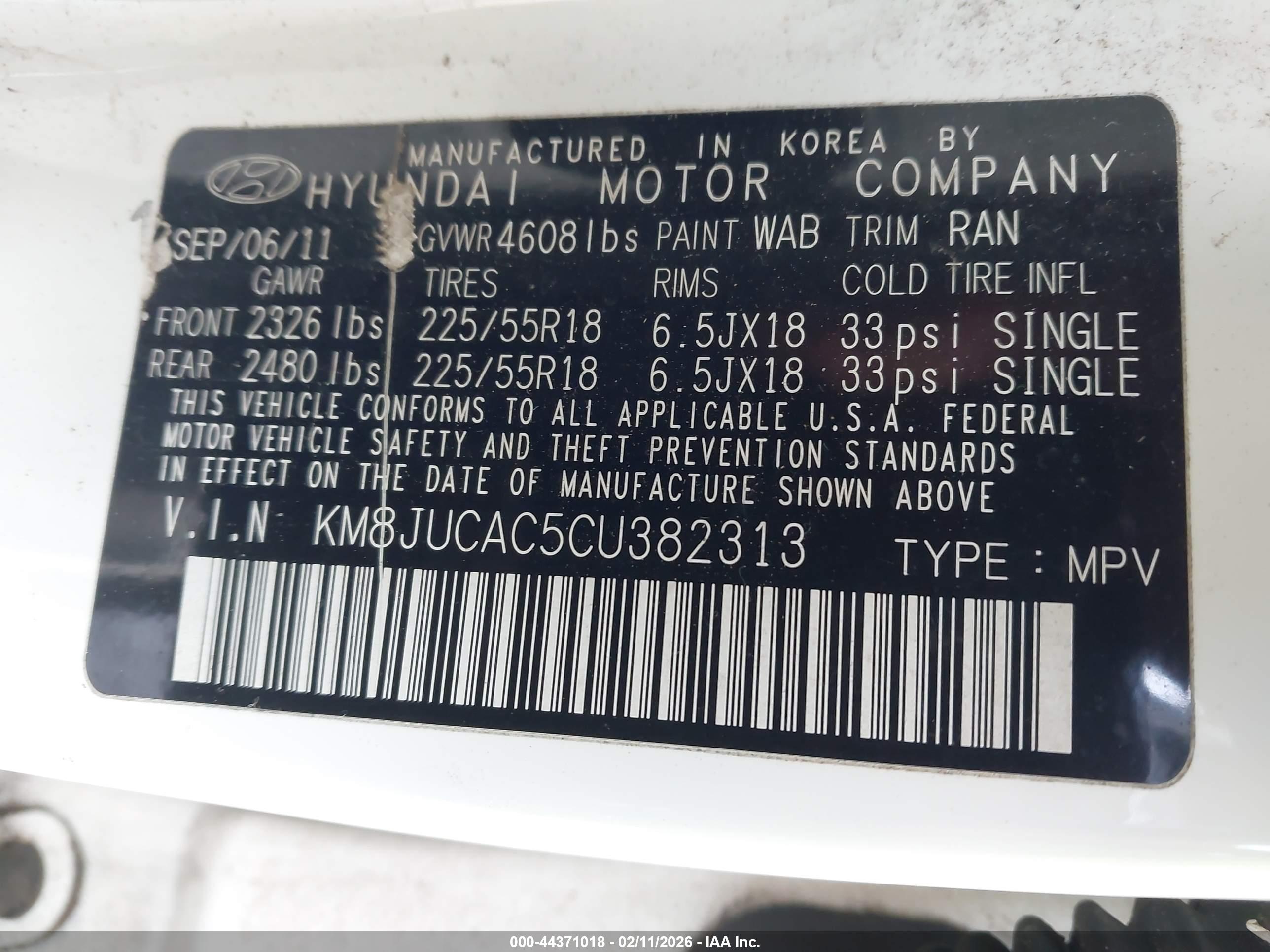 HYUNDAI TUCSON image 9