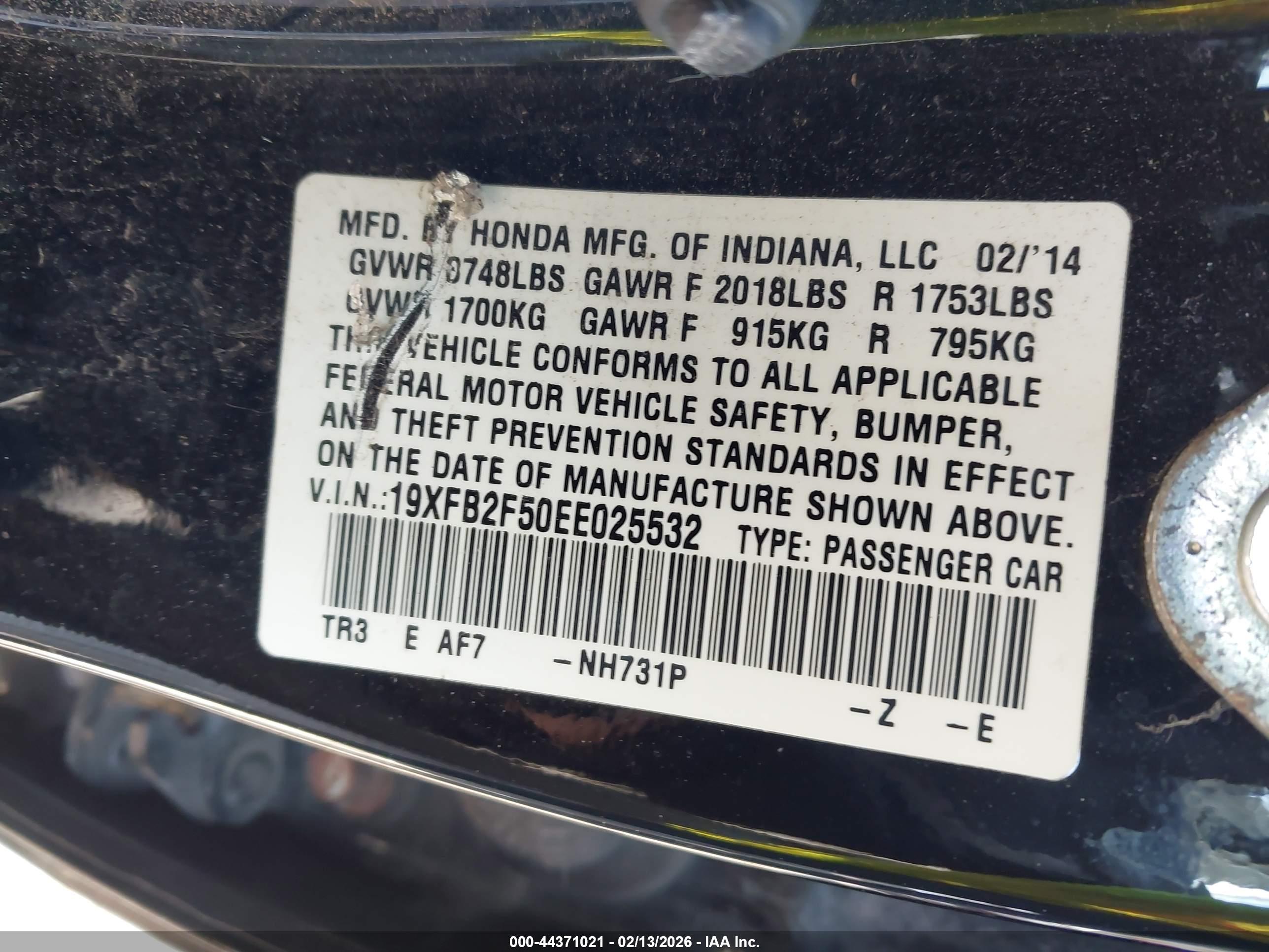 HONDA CIVIC image 9