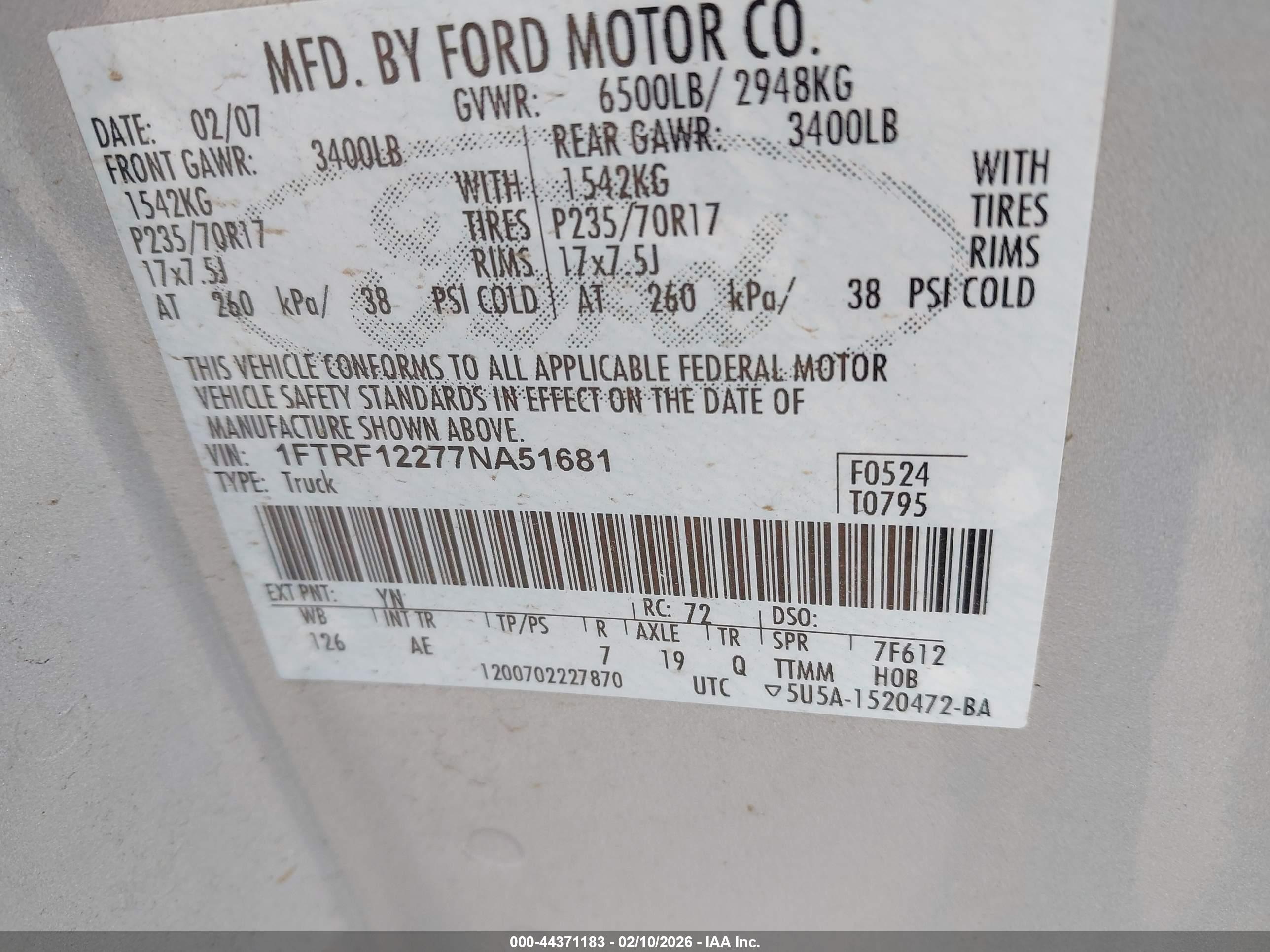 FORD F-150 image 9