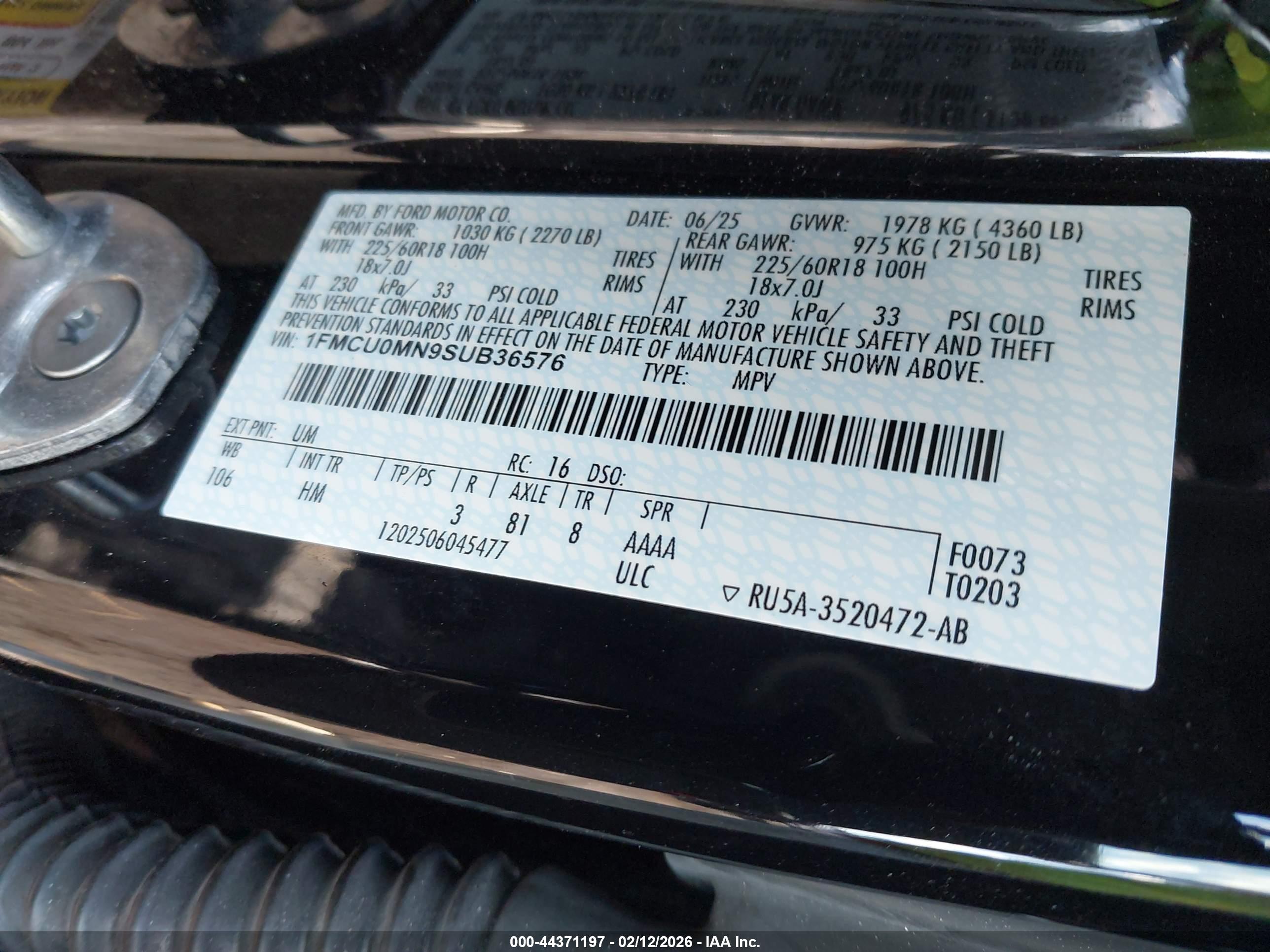 FORD ESCAPE image 9