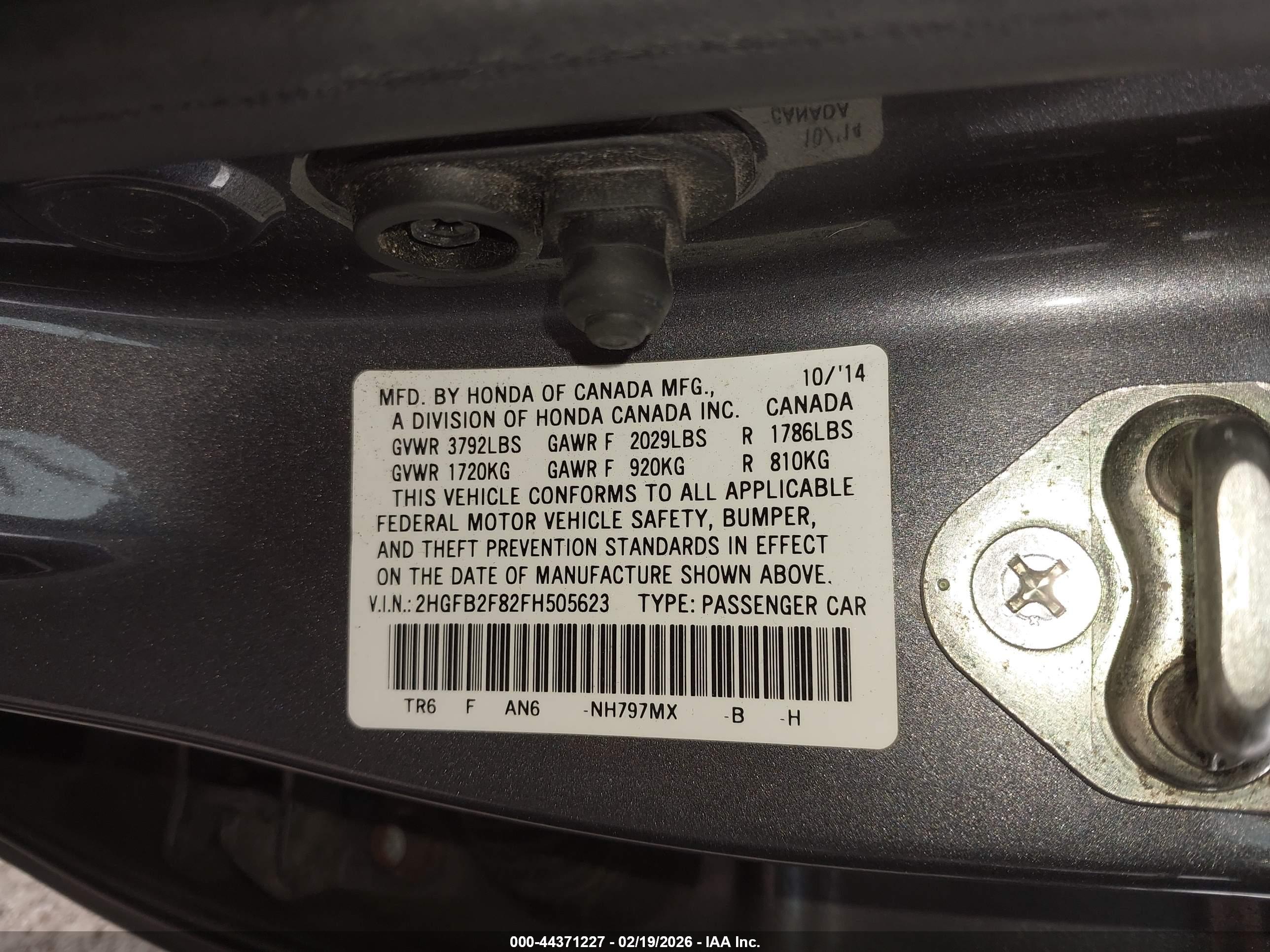 HONDA CIVIC image 9