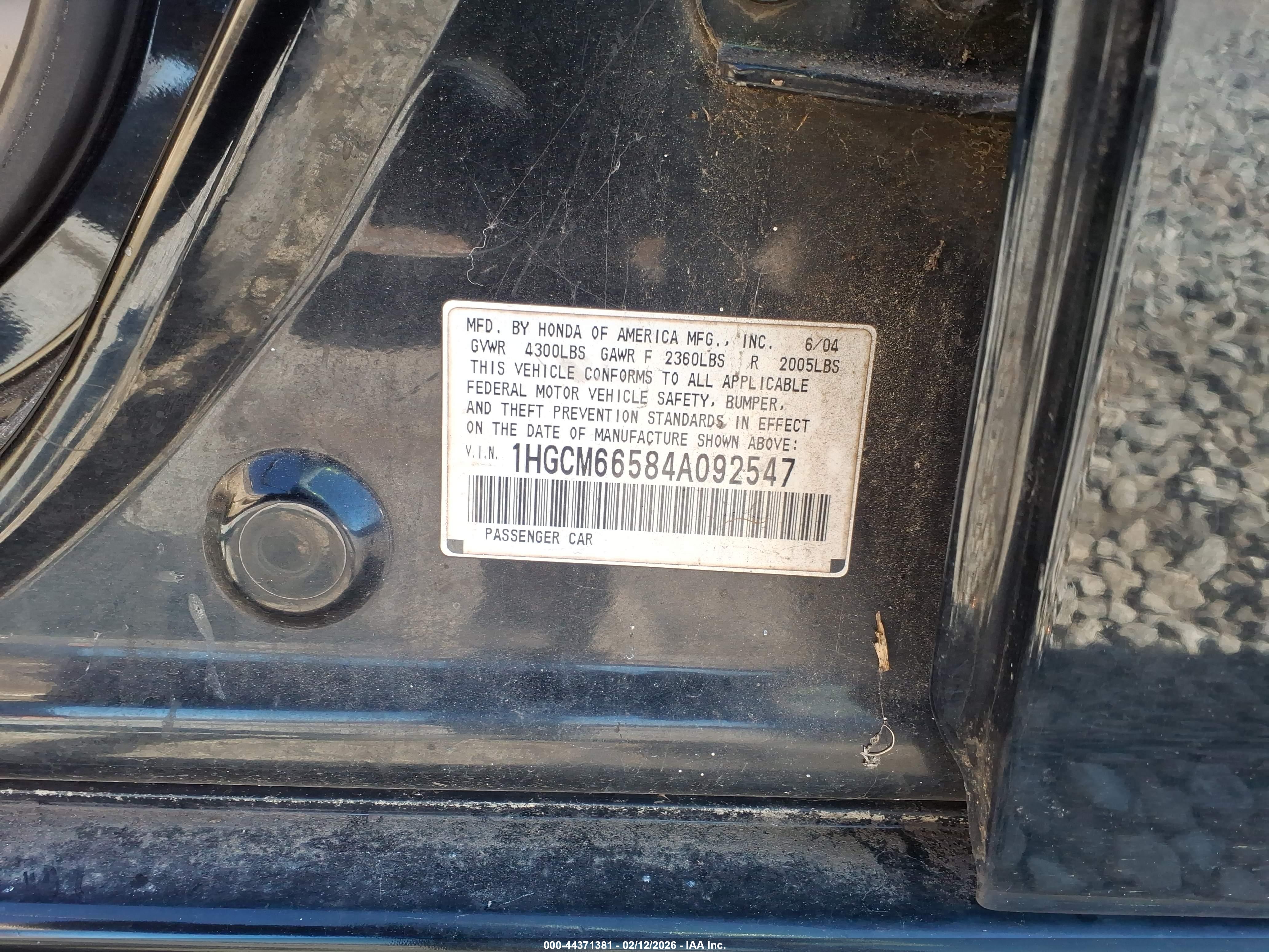 HONDA ACCORD image 9