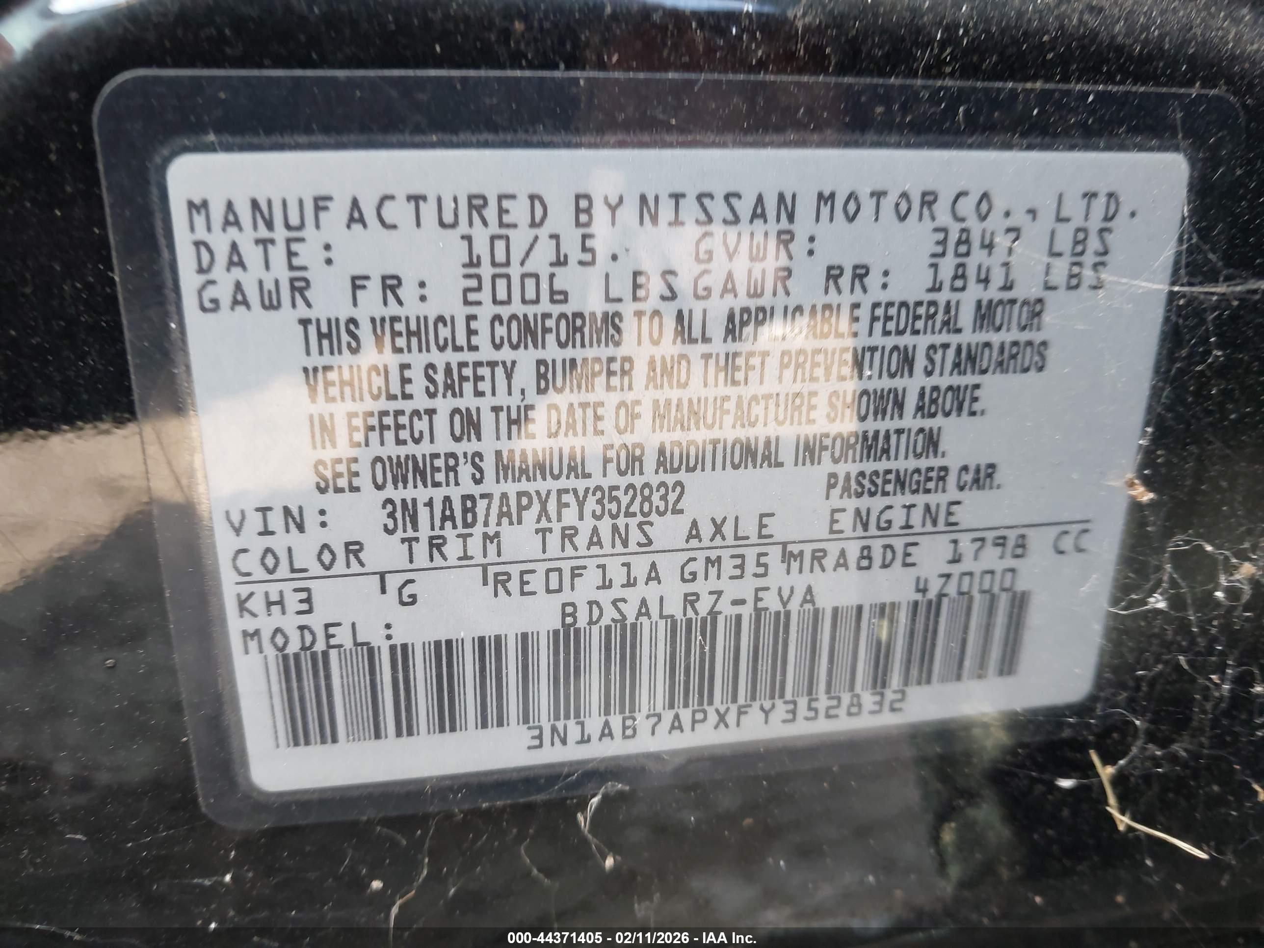 NISSAN SENTRA image 9