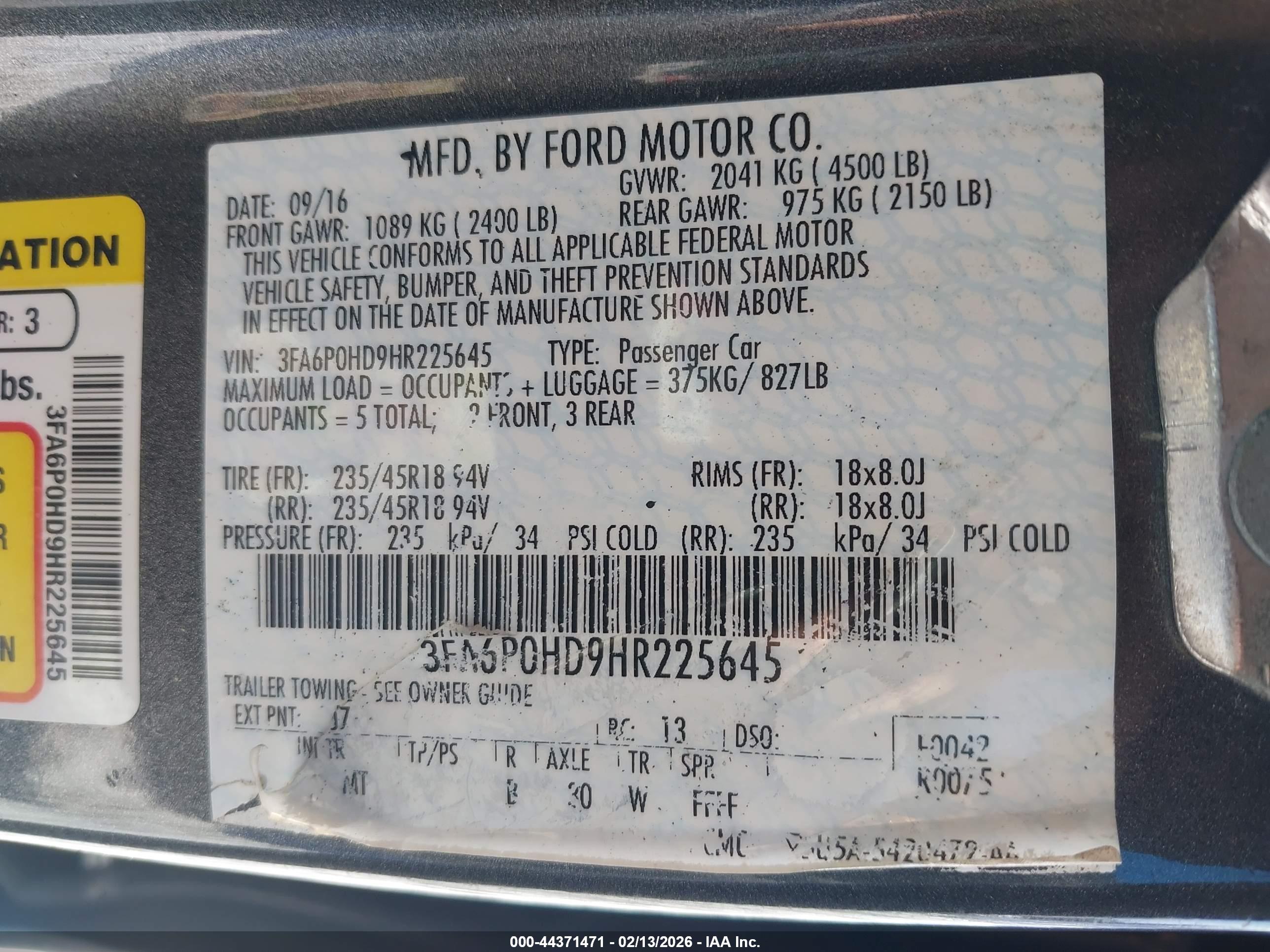 FORD FUSION image 9