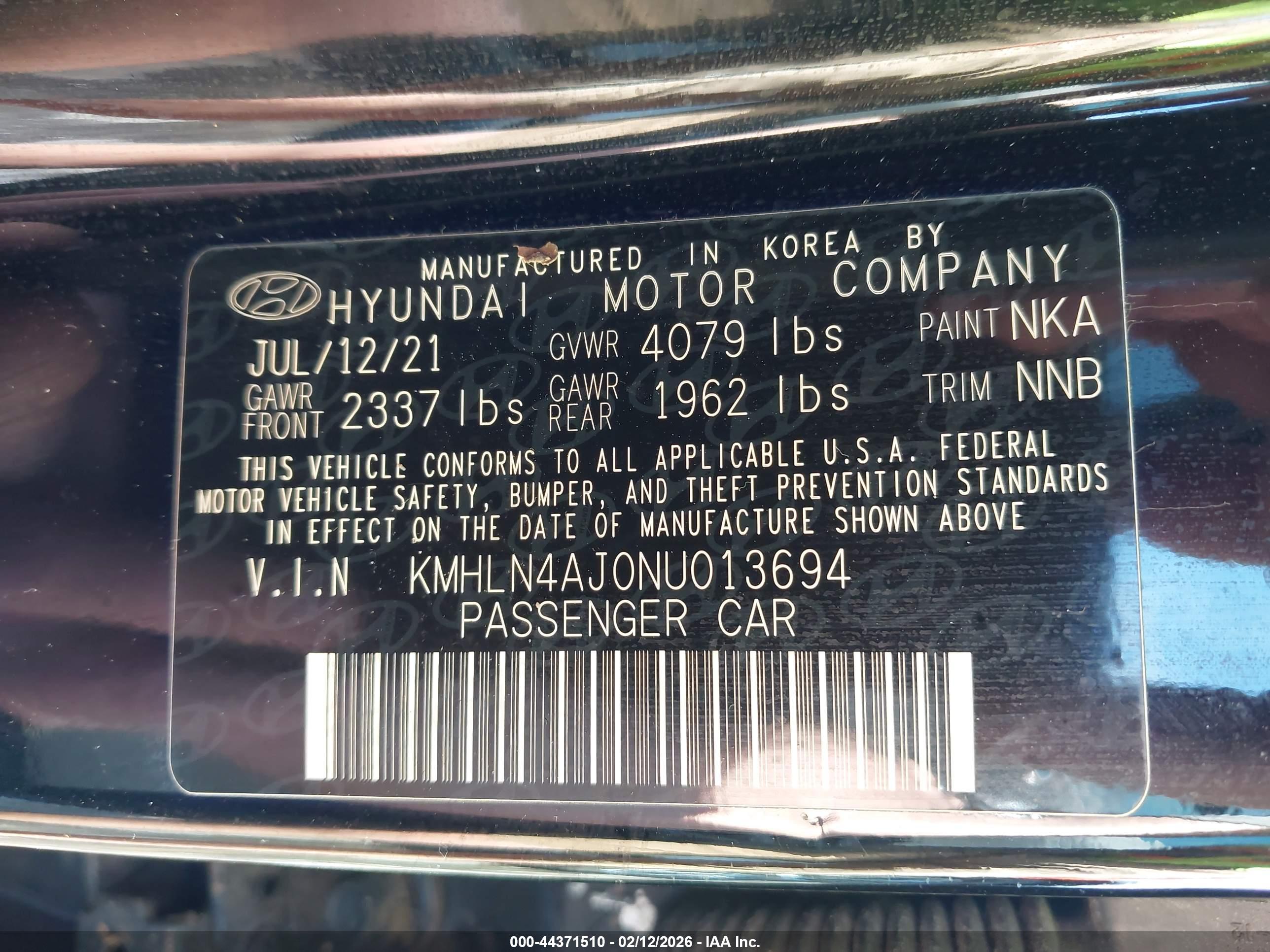 HYUNDAI ELANTRA image 9