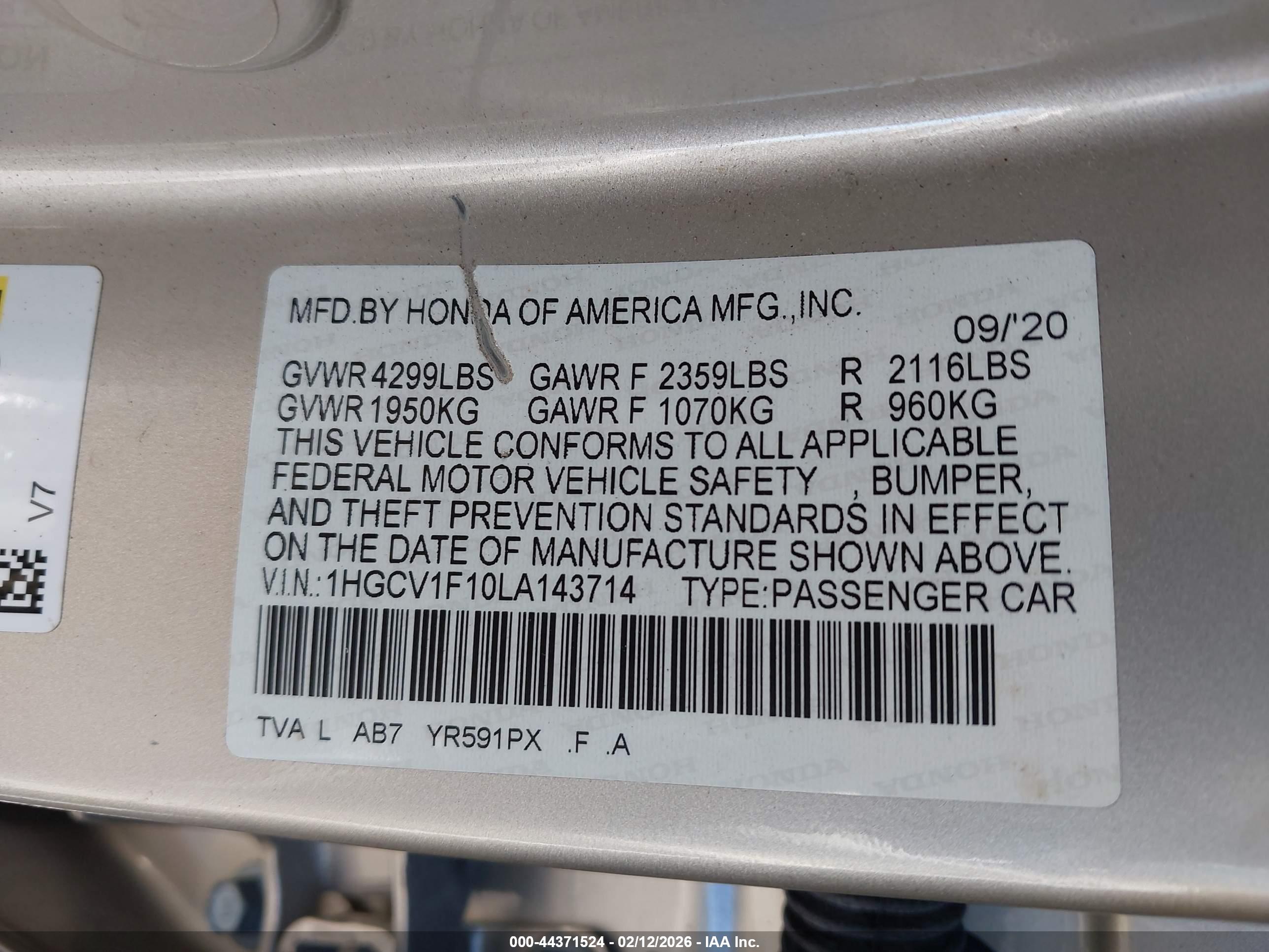 HONDA ACCORD image 9