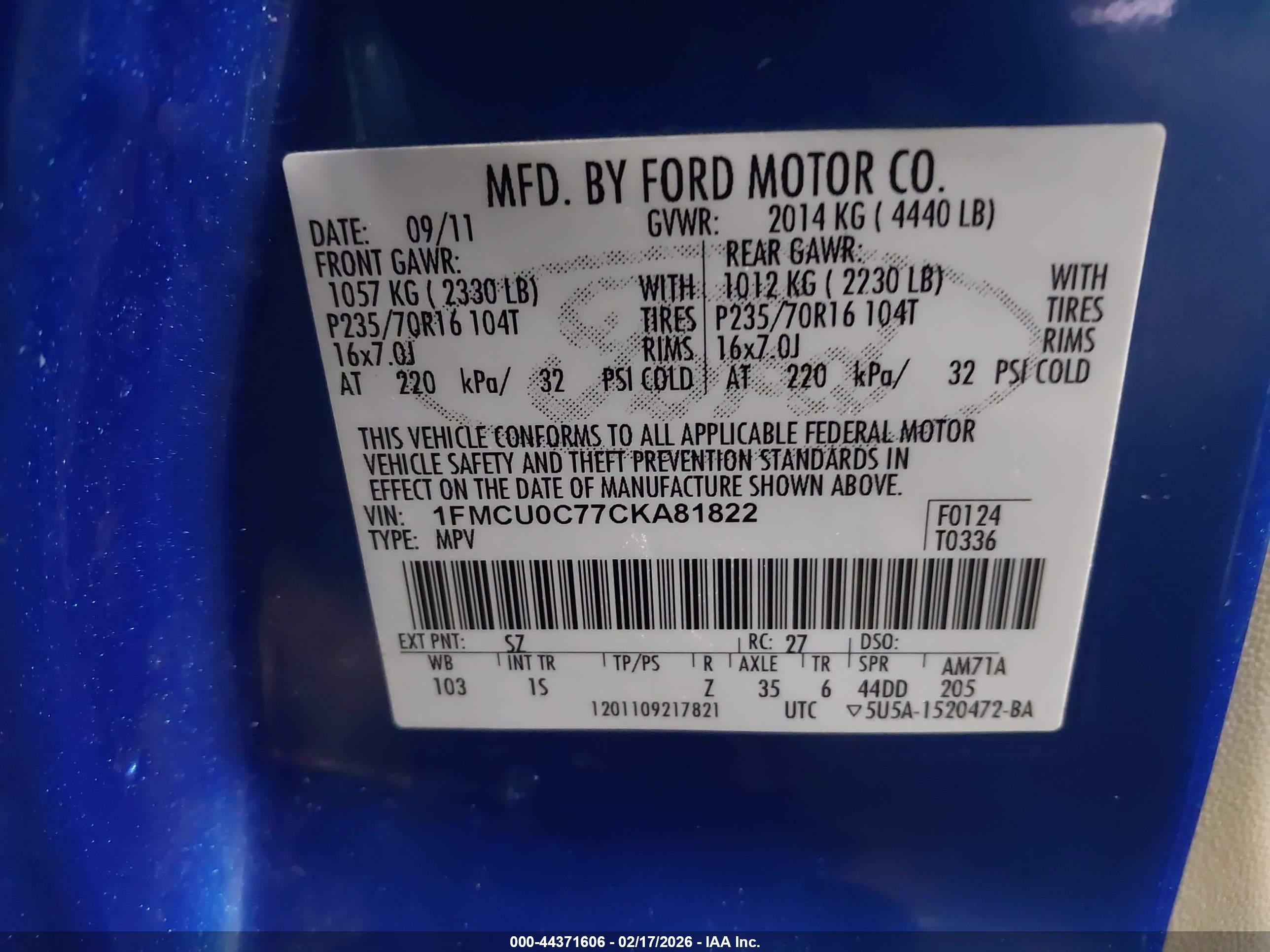 FORD ESCAPE image 9