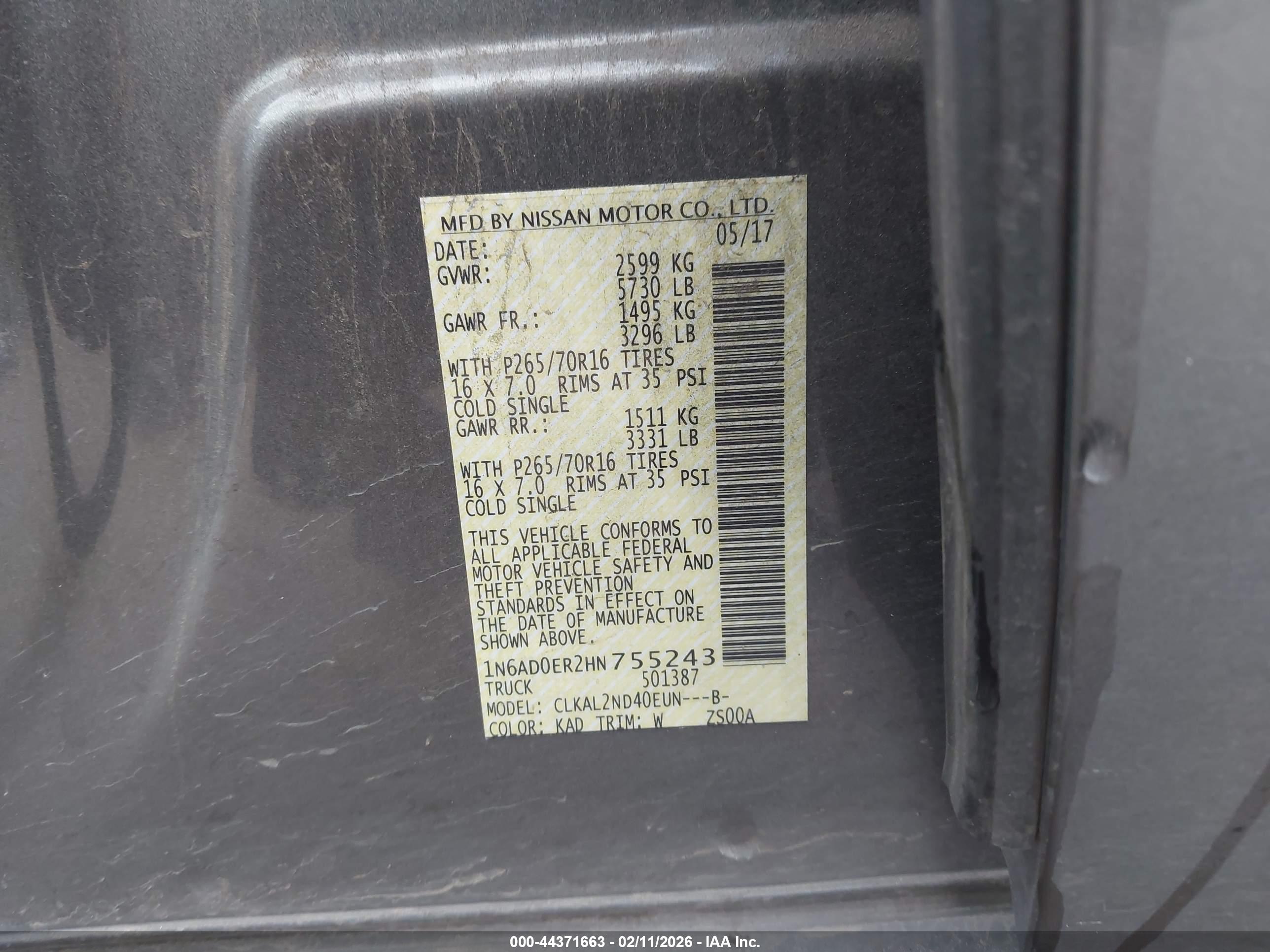 NISSAN FRONTIER image 9
