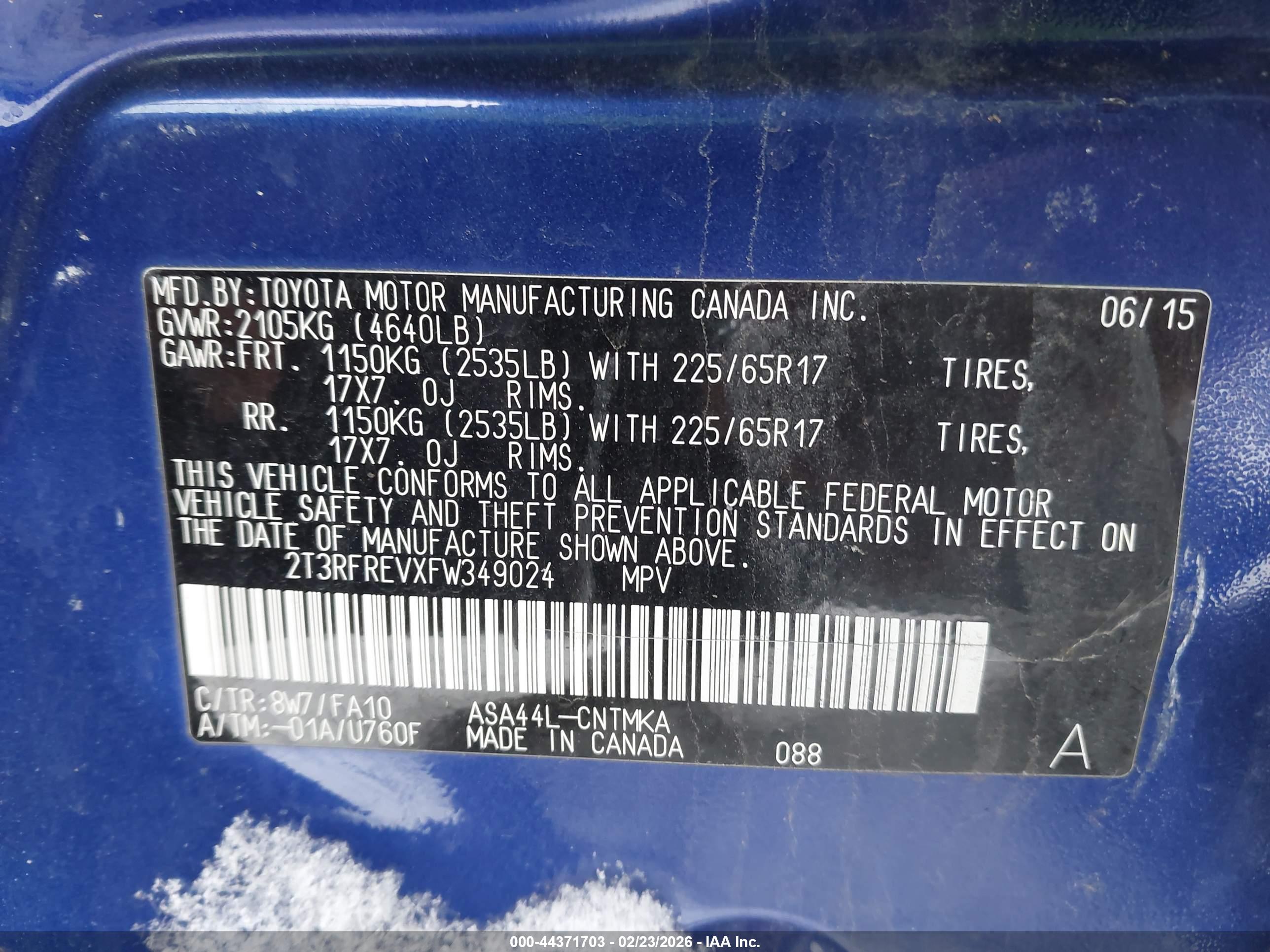 TOYOTA RAV4 image 9