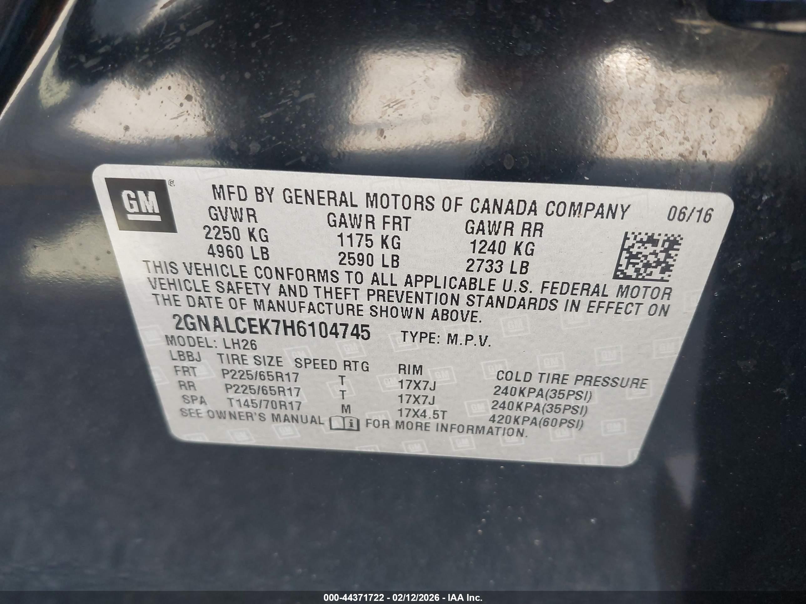 CHEVROLET EQUINOX image 9