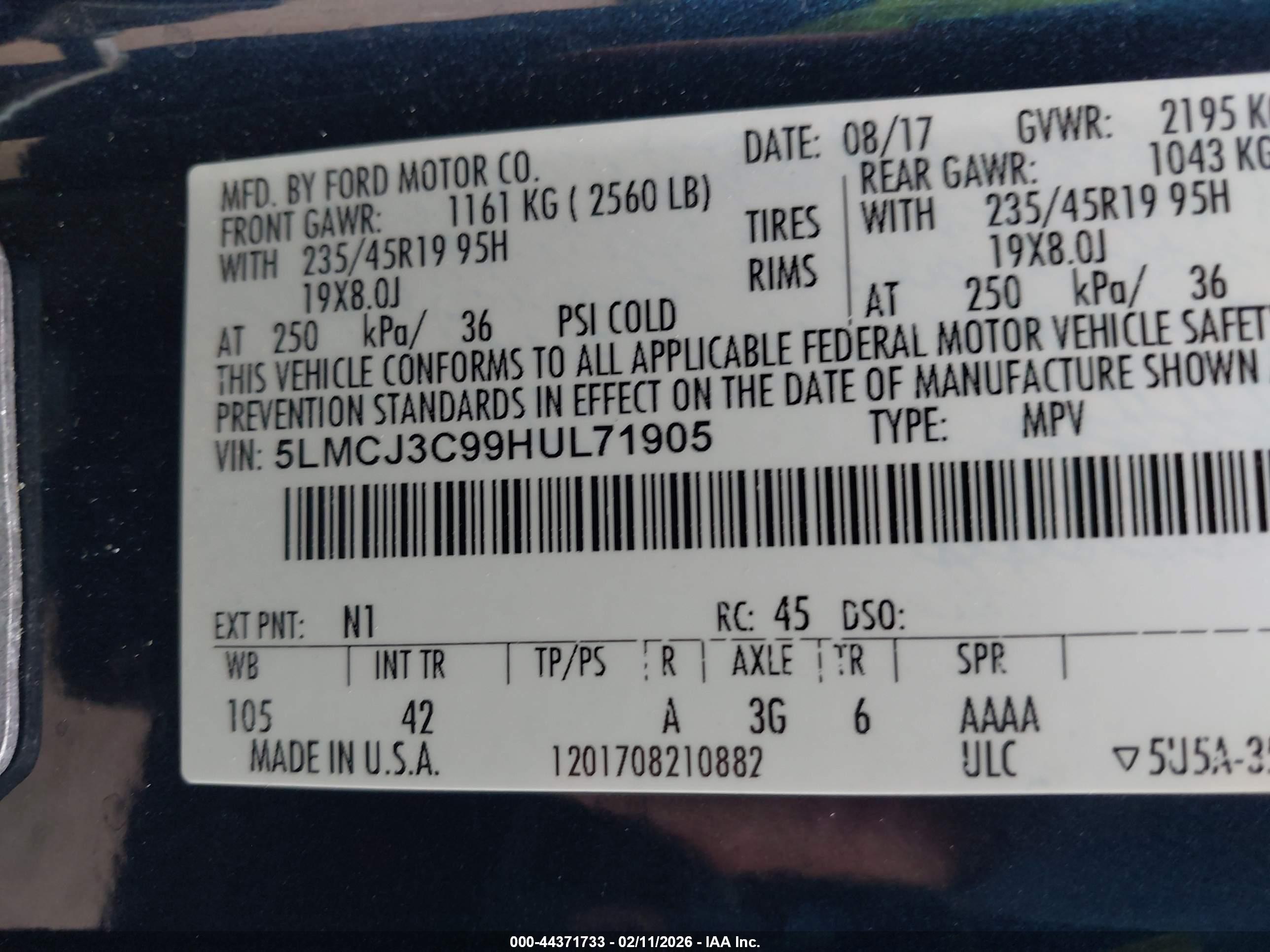 LINCOLN MKC image 9