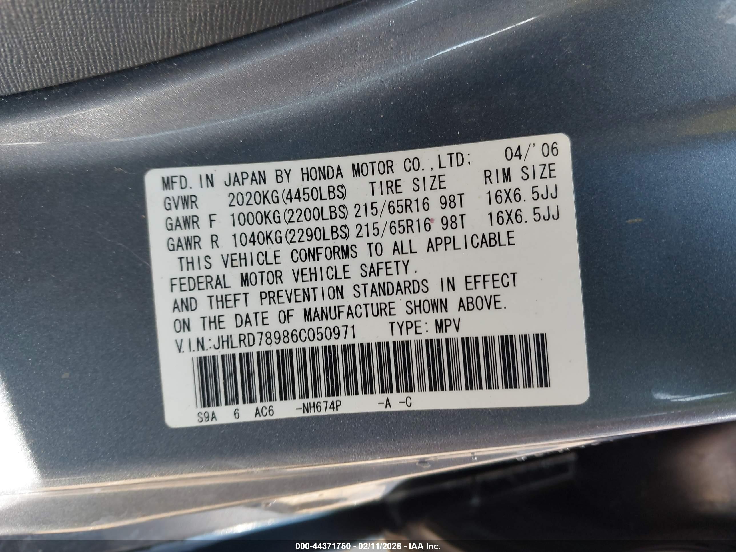 HONDA CR-V image 9