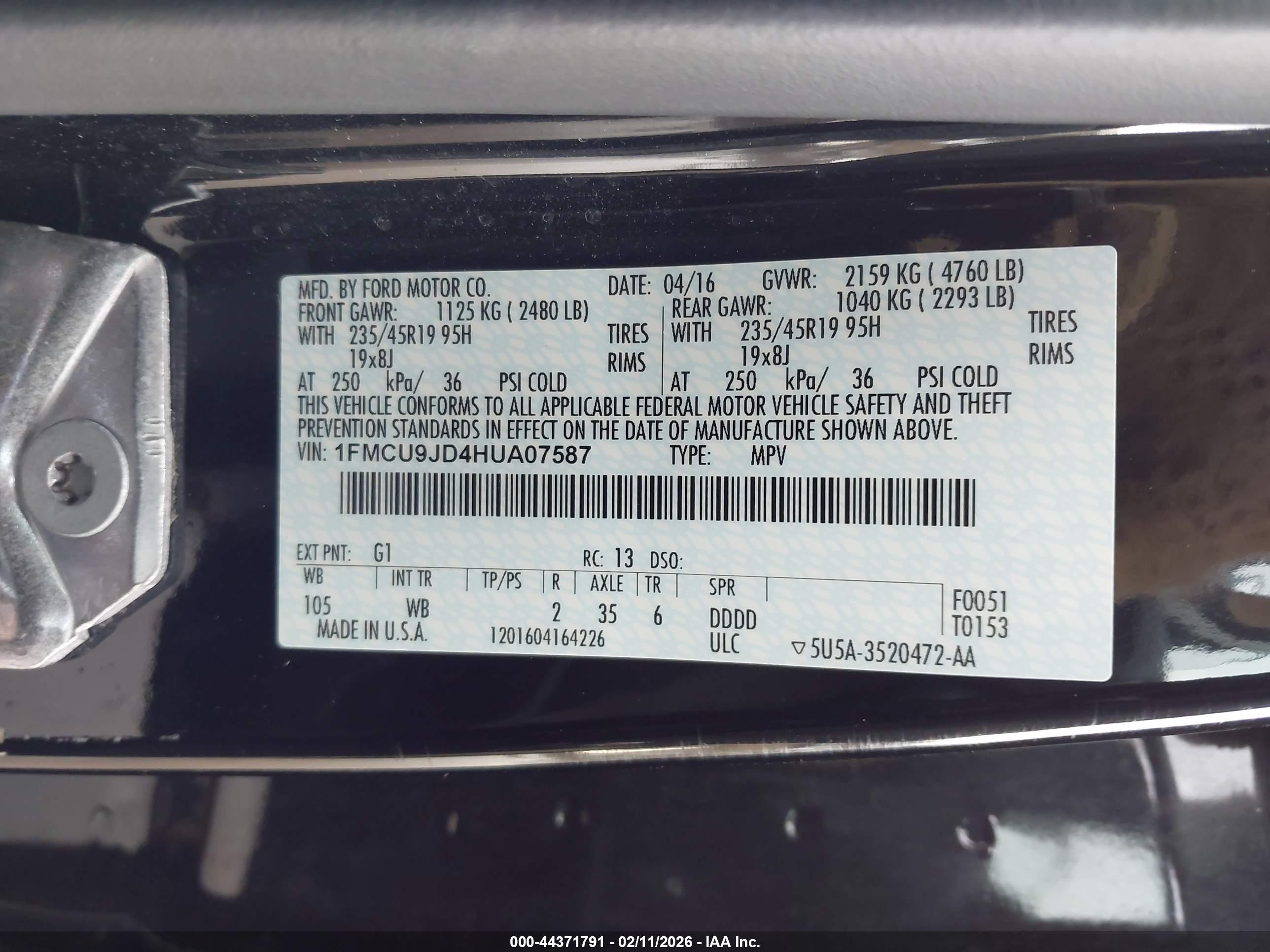 FORD ESCAPE image 9