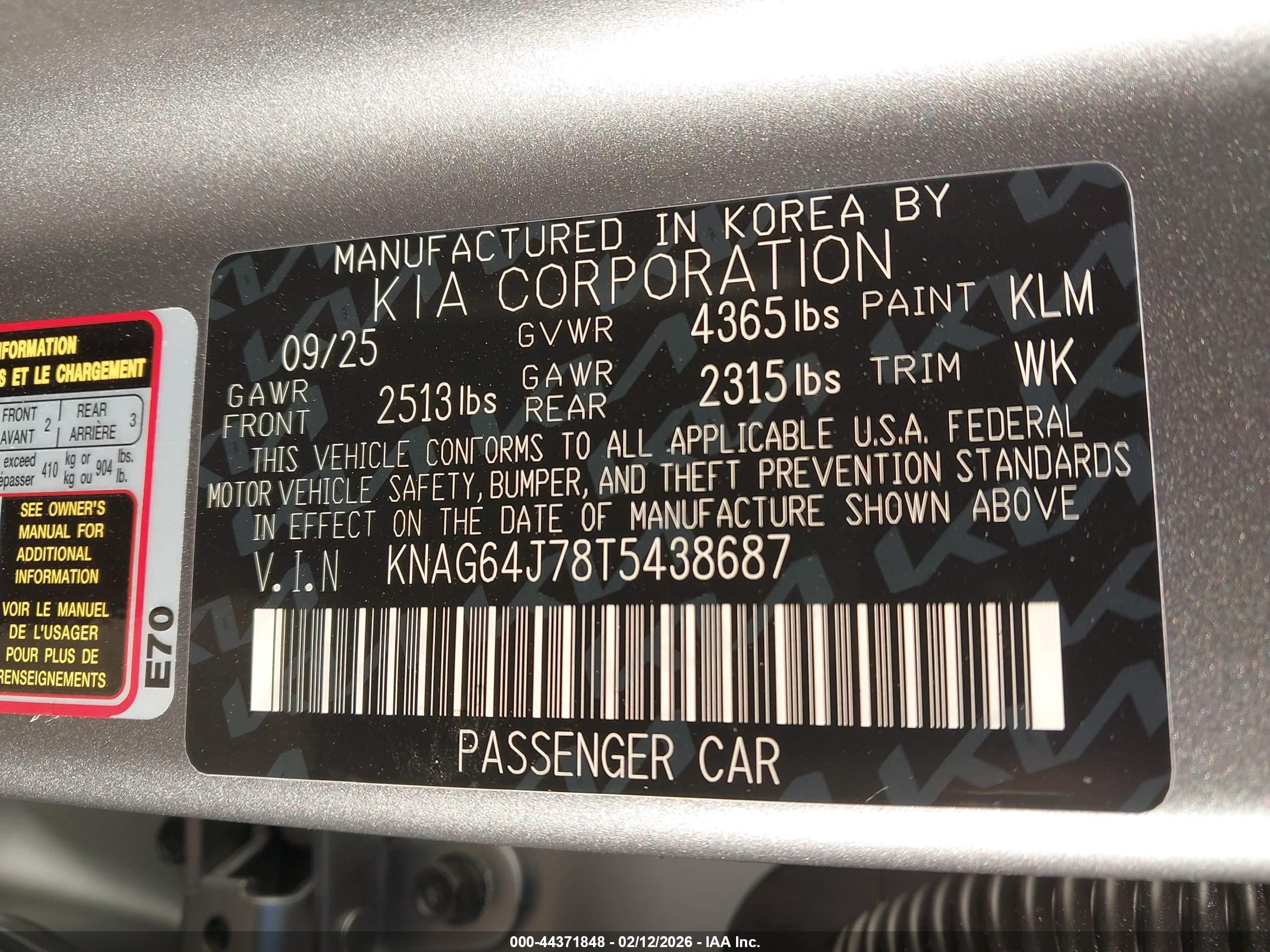 KIA K5 image 9