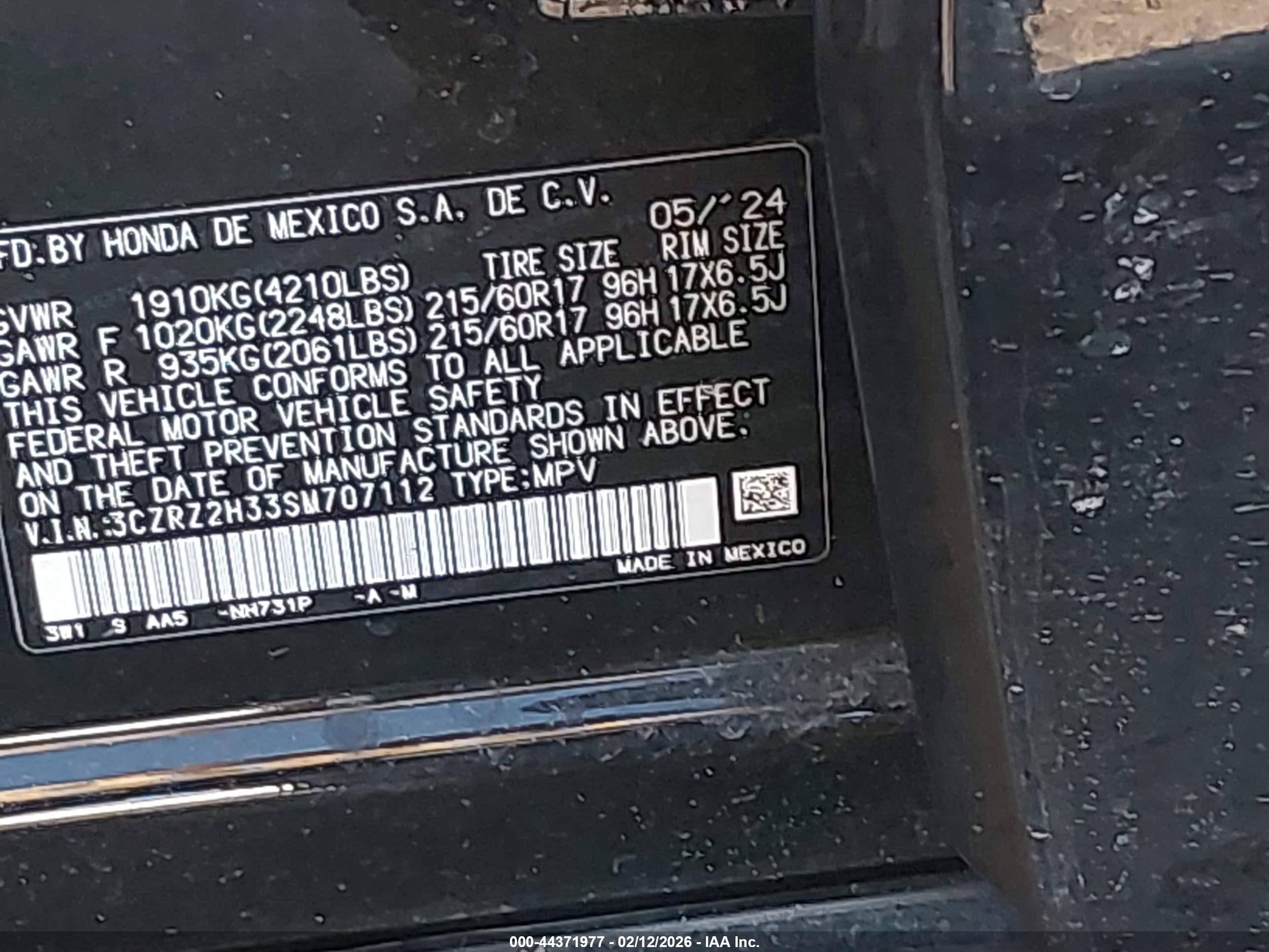 HONDA HR-V image 9