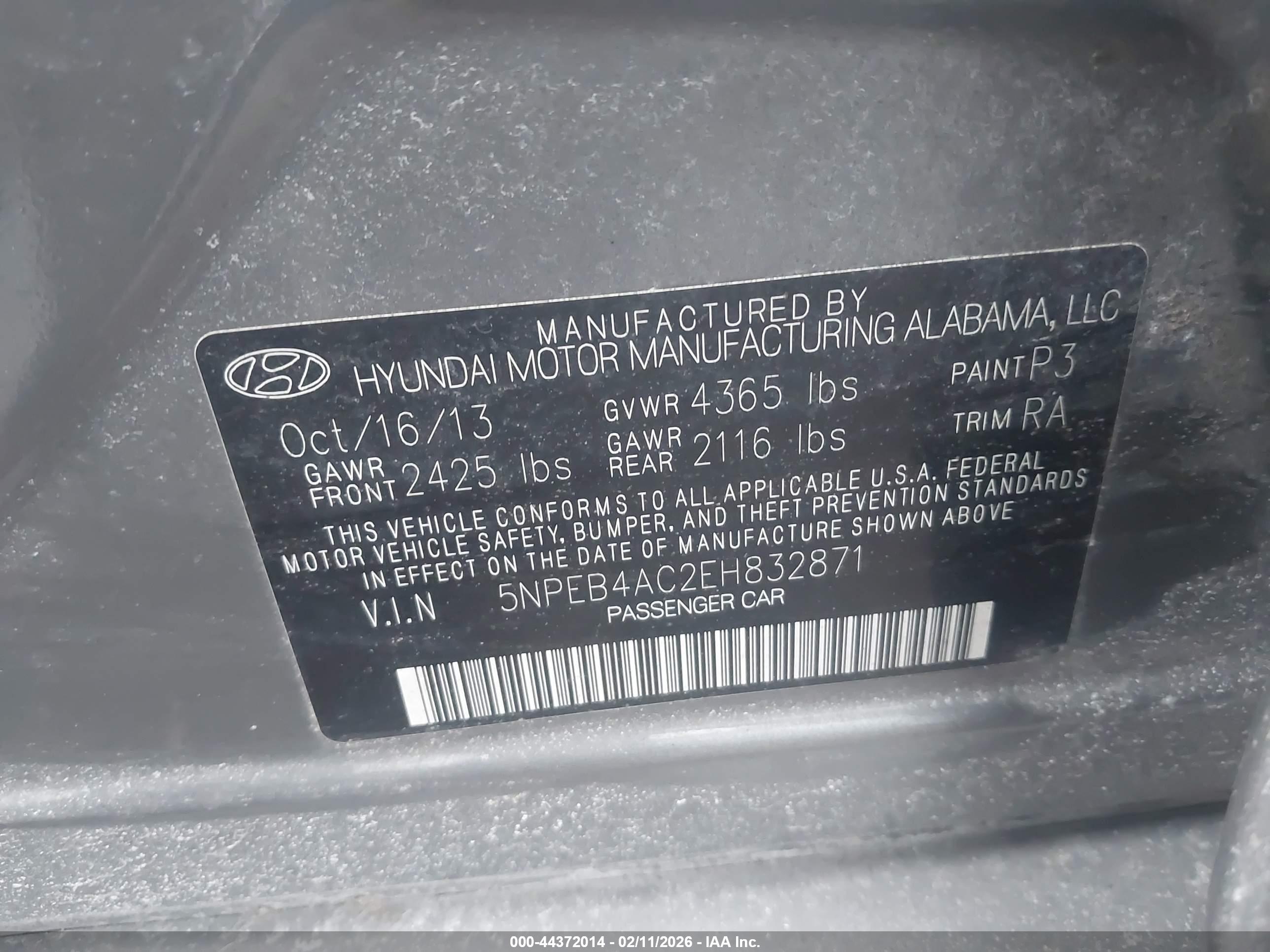 HYUNDAI SONATA image 9