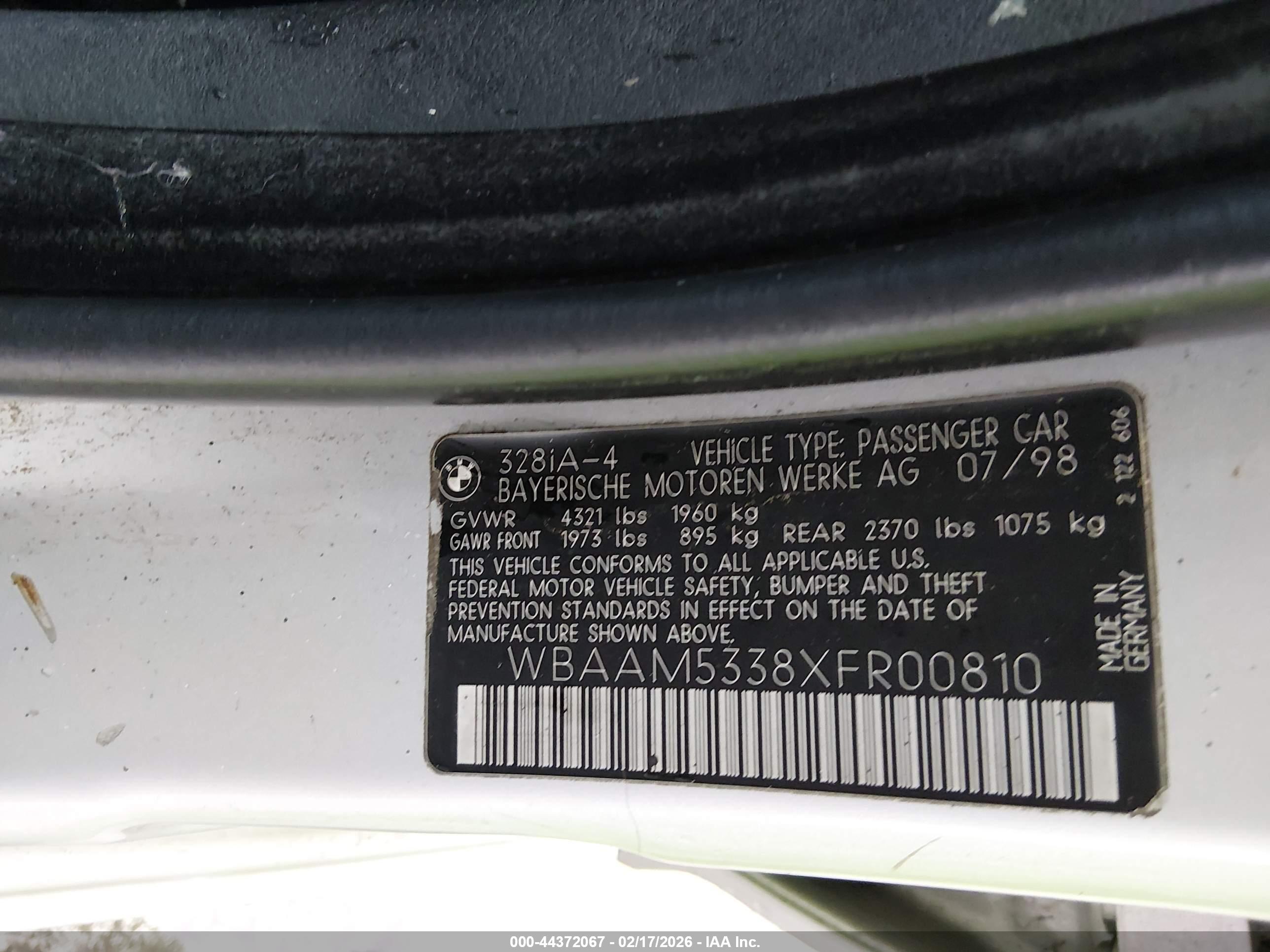 BMW 328I image 9