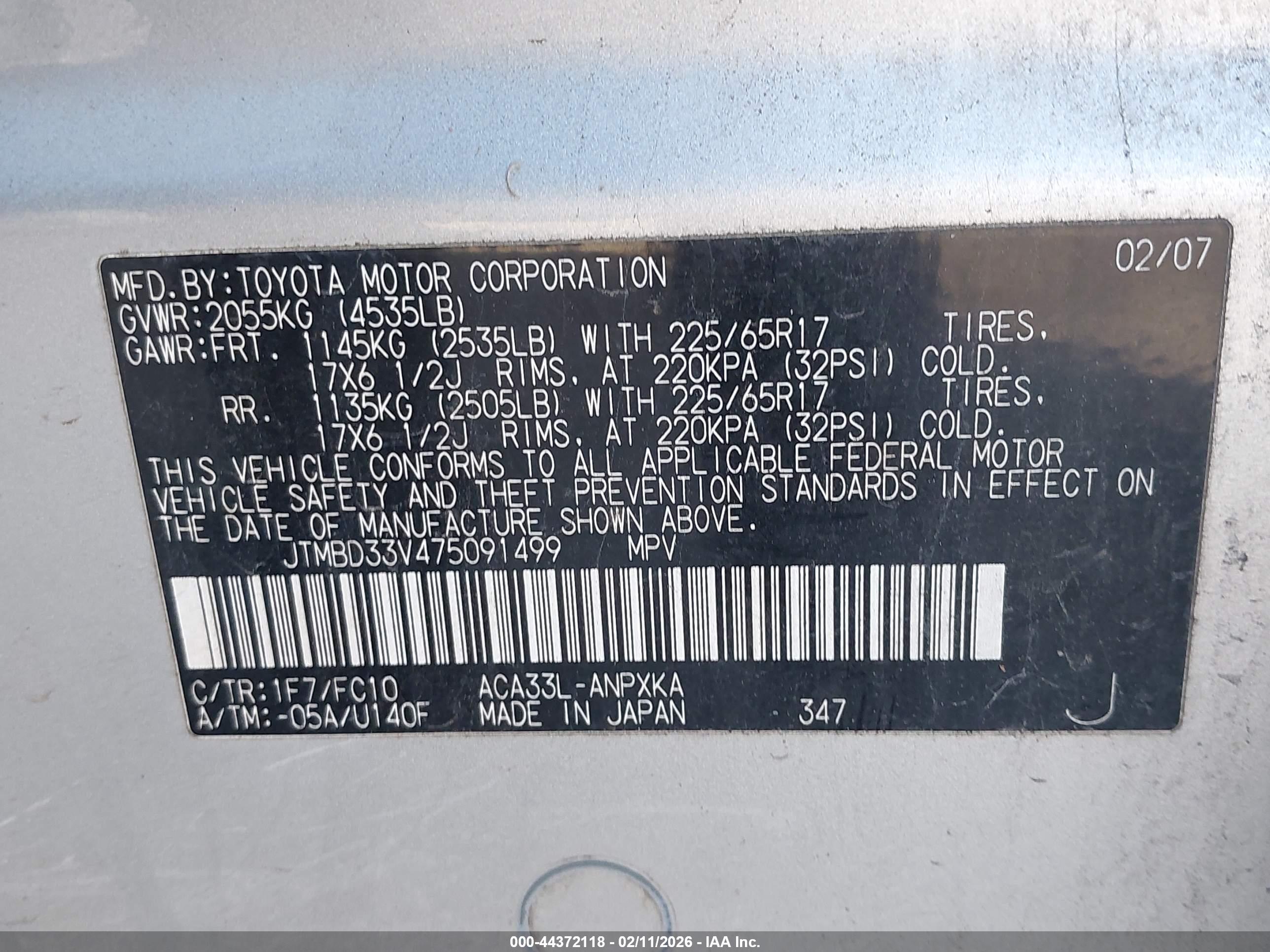 TOYOTA RAV4 image 9