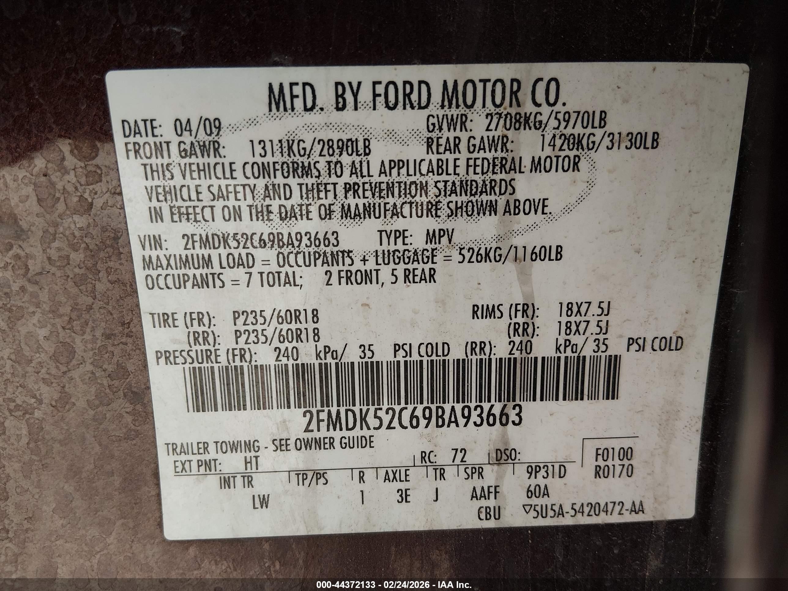FORD FLEX image 9