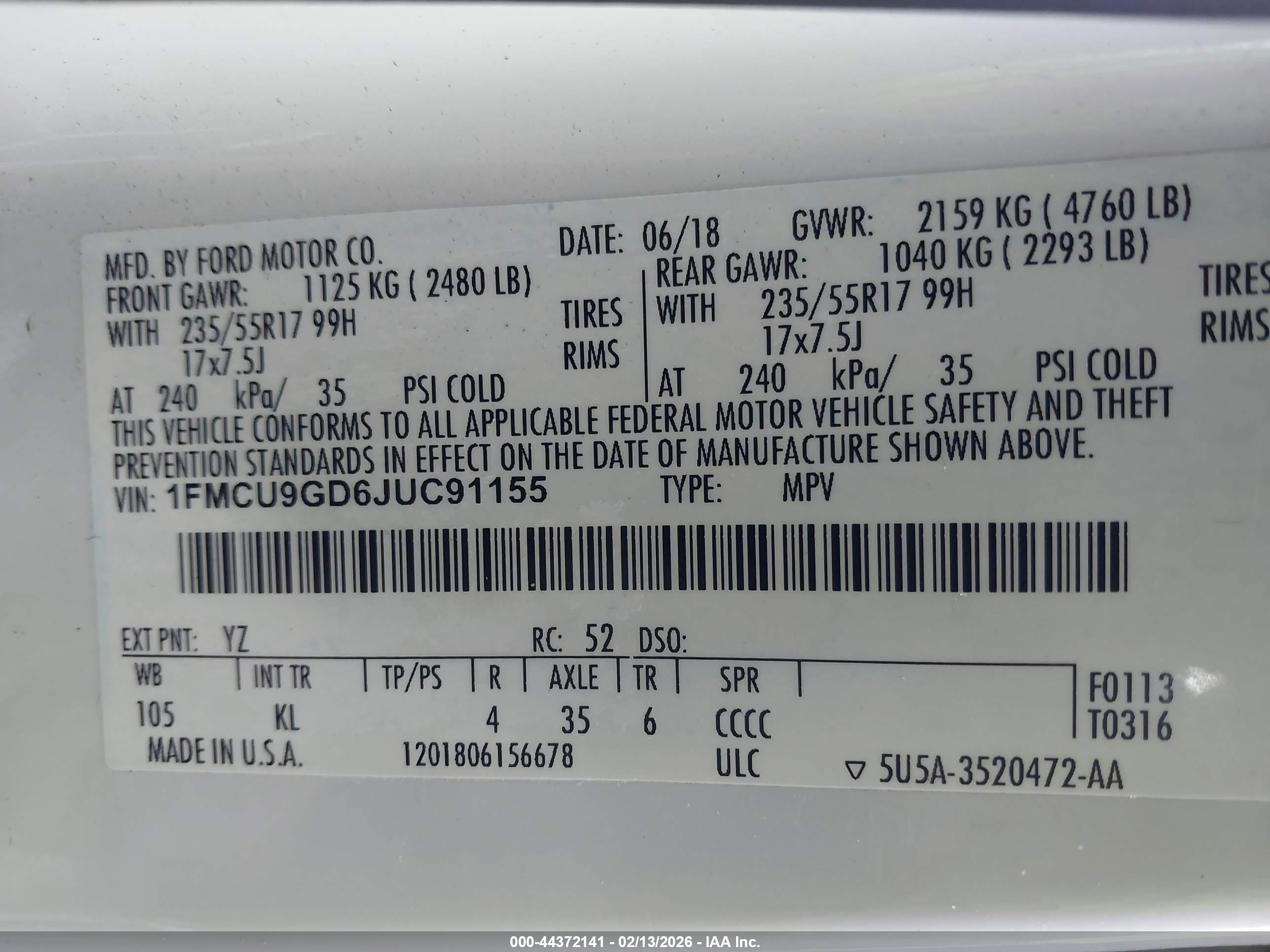FORD ESCAPE image 9