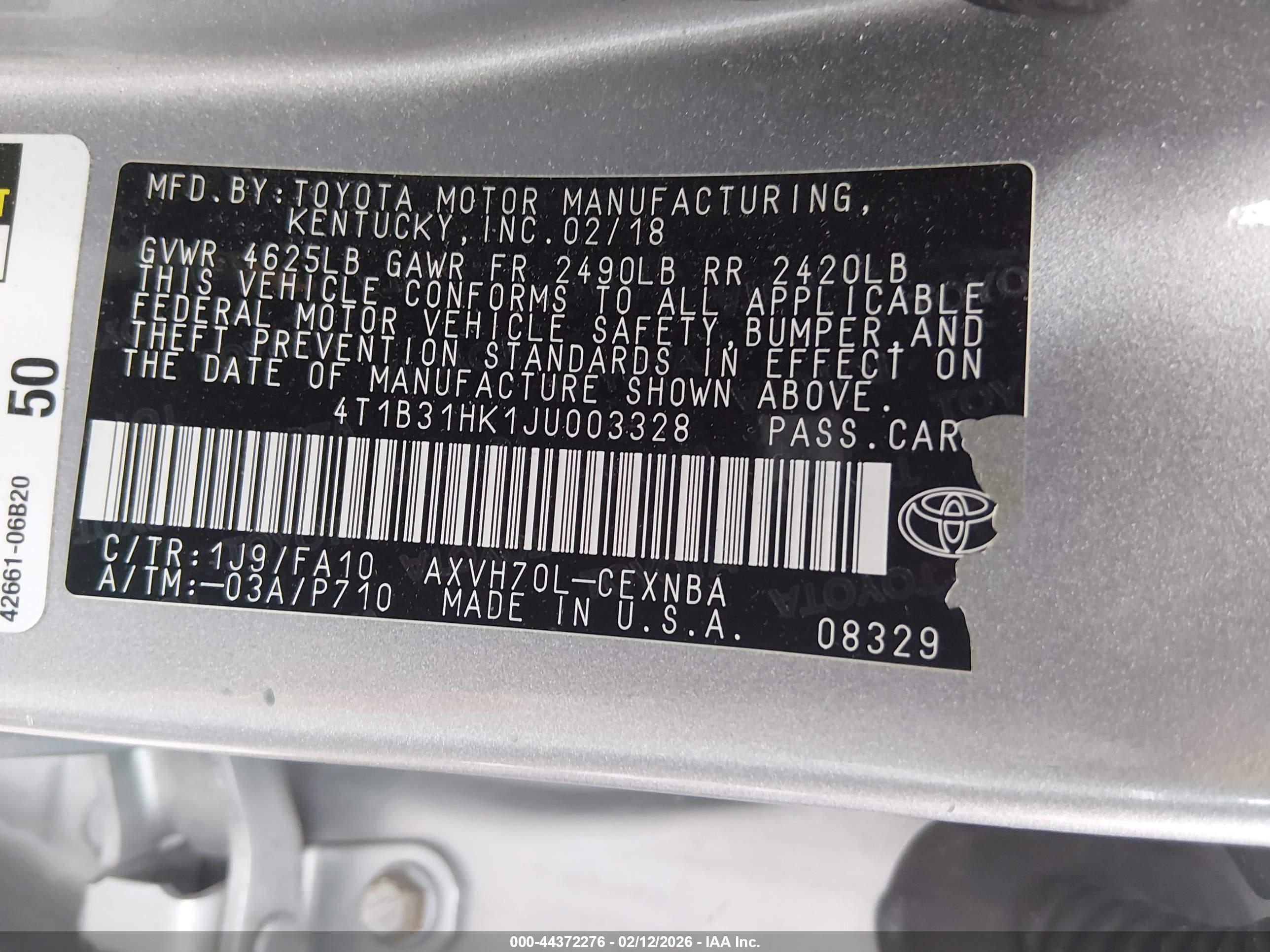 TOYOTA CAMRY image 9