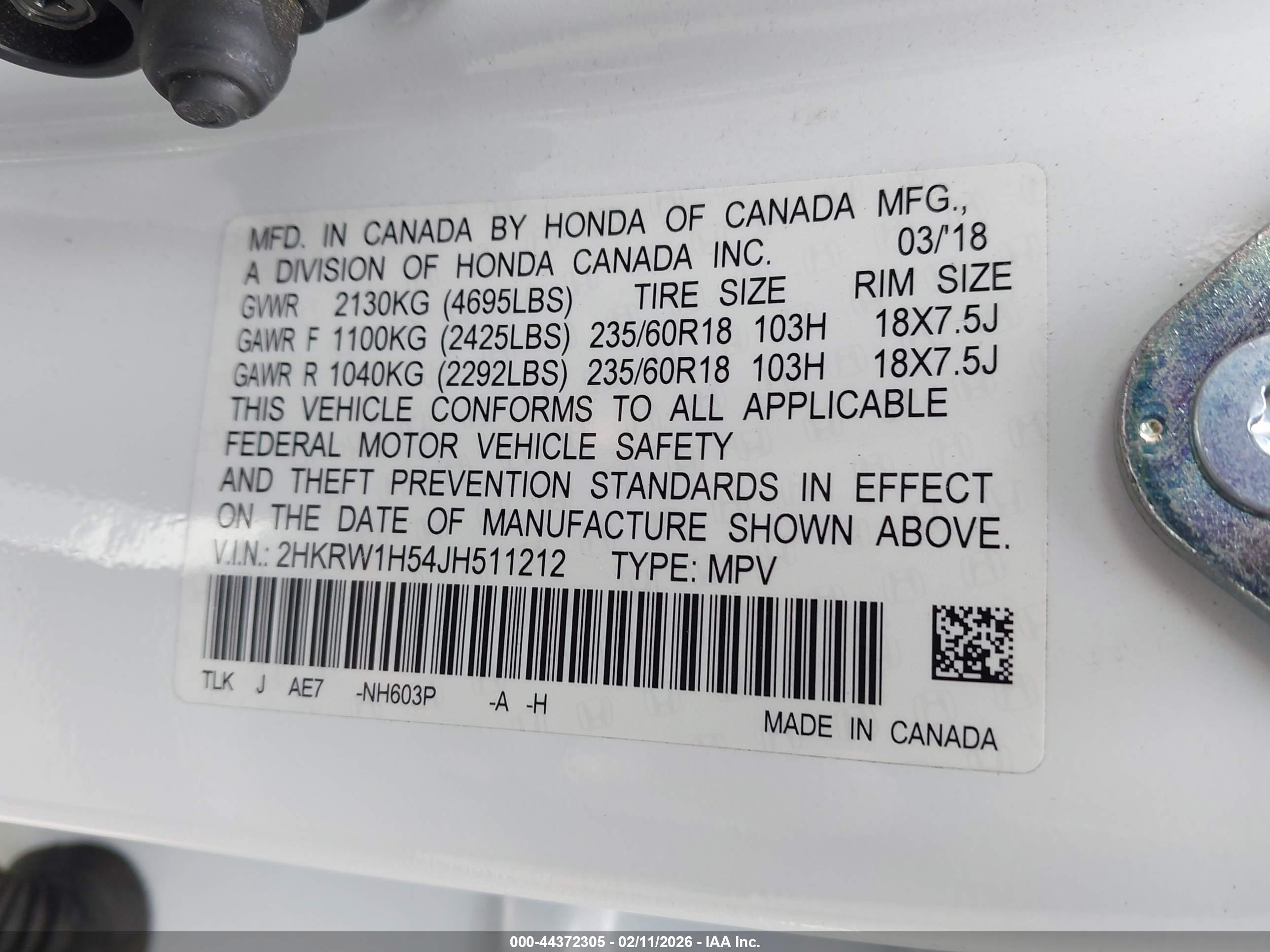 HONDA CR-V image 9