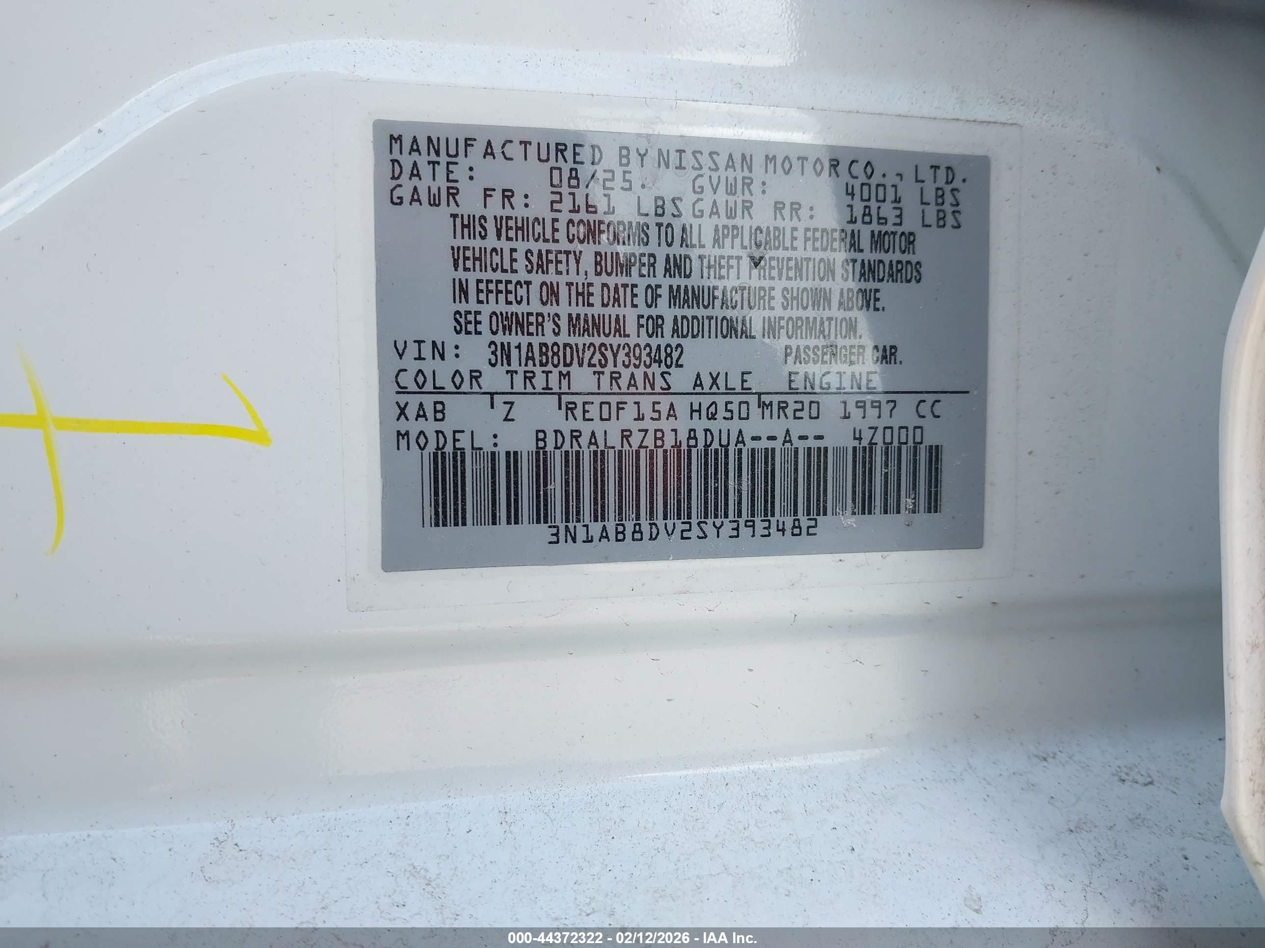 NISSAN SENTRA image 9