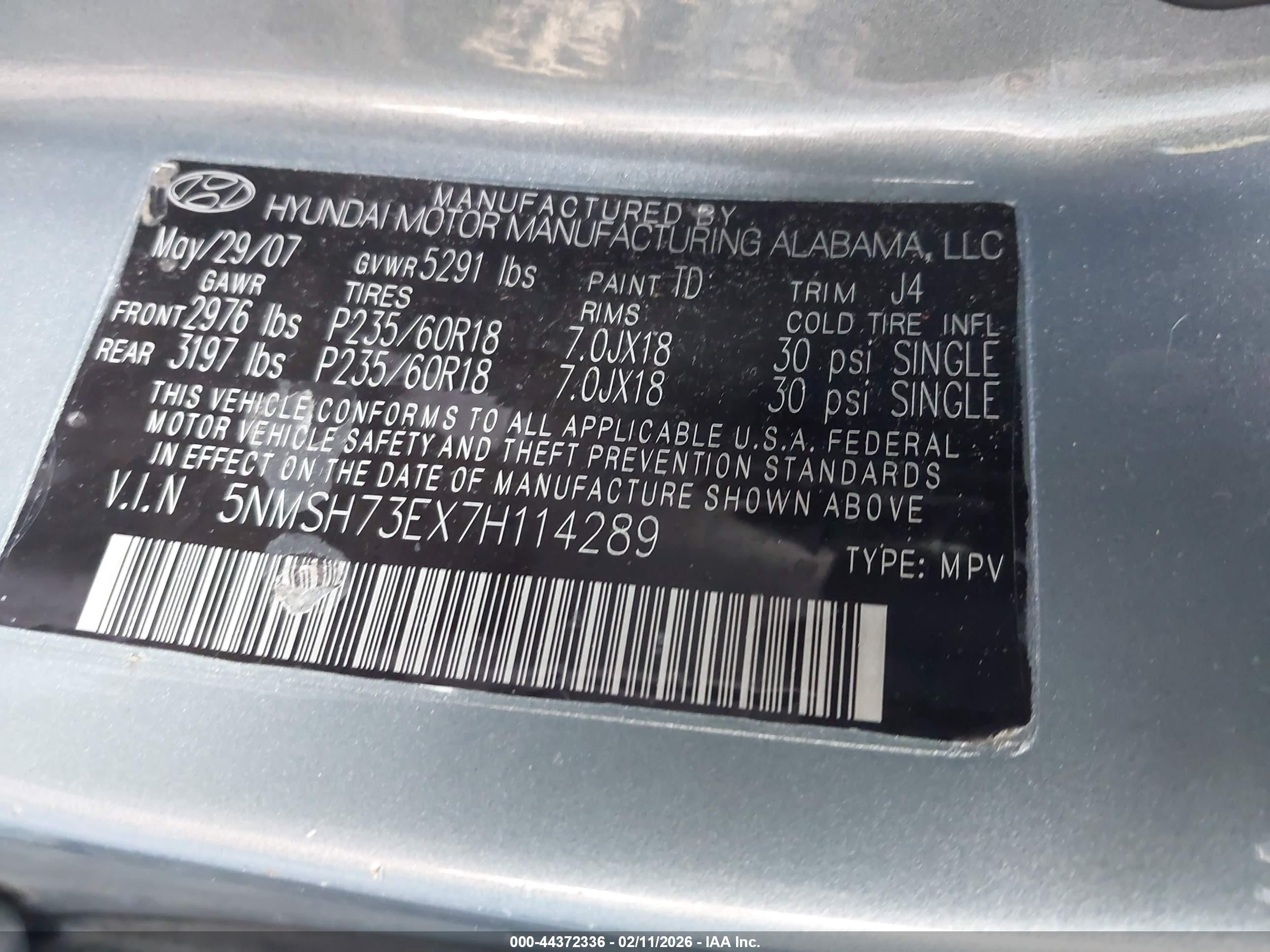 HYUNDAI SANTA image 9