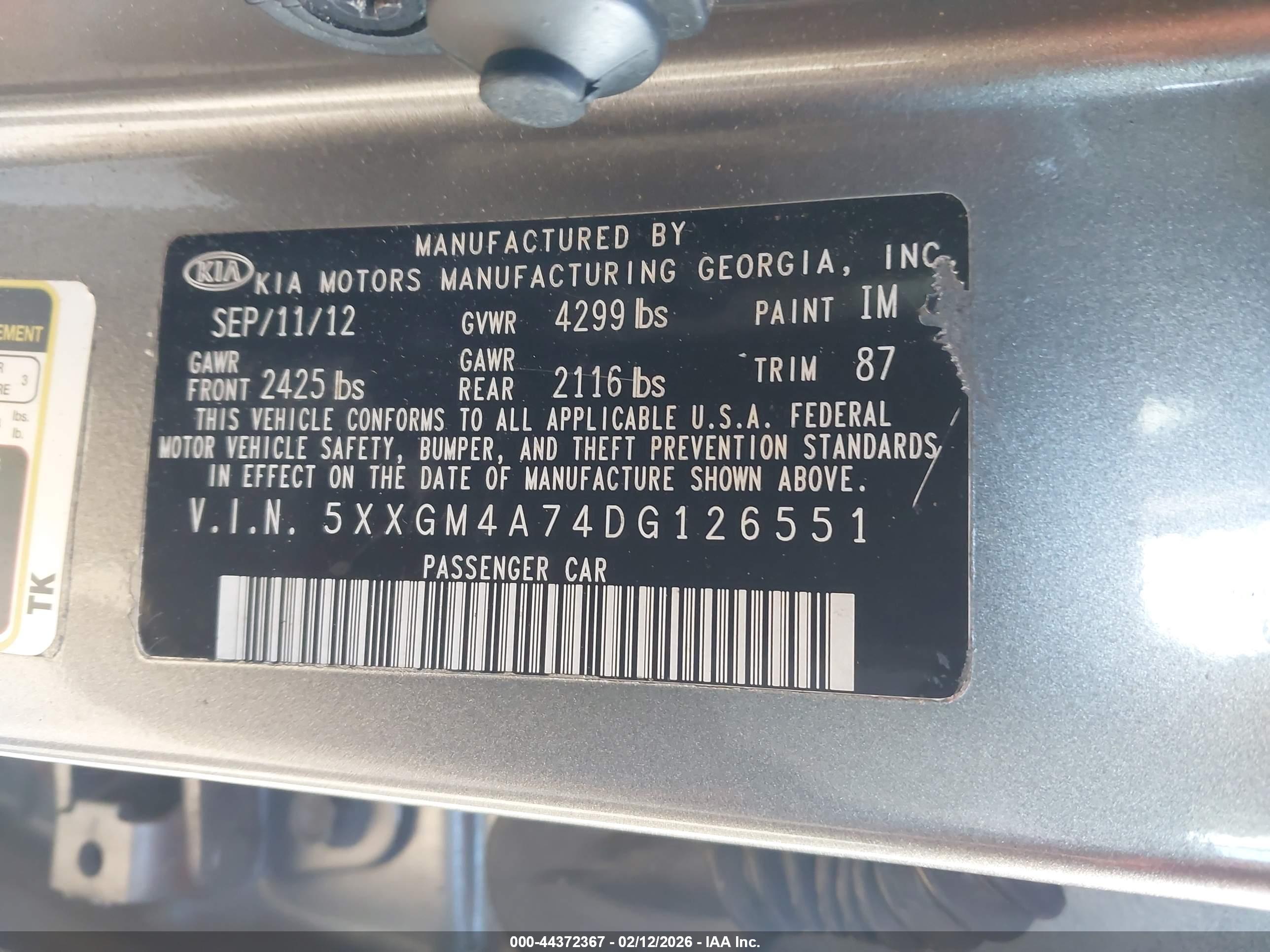 KIA OPTIMA image 9