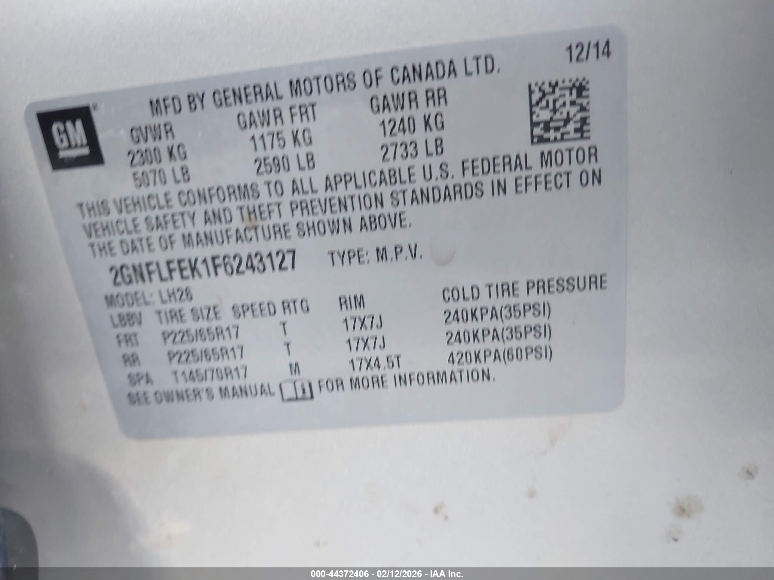 CHEVROLET EQUINOX image 9