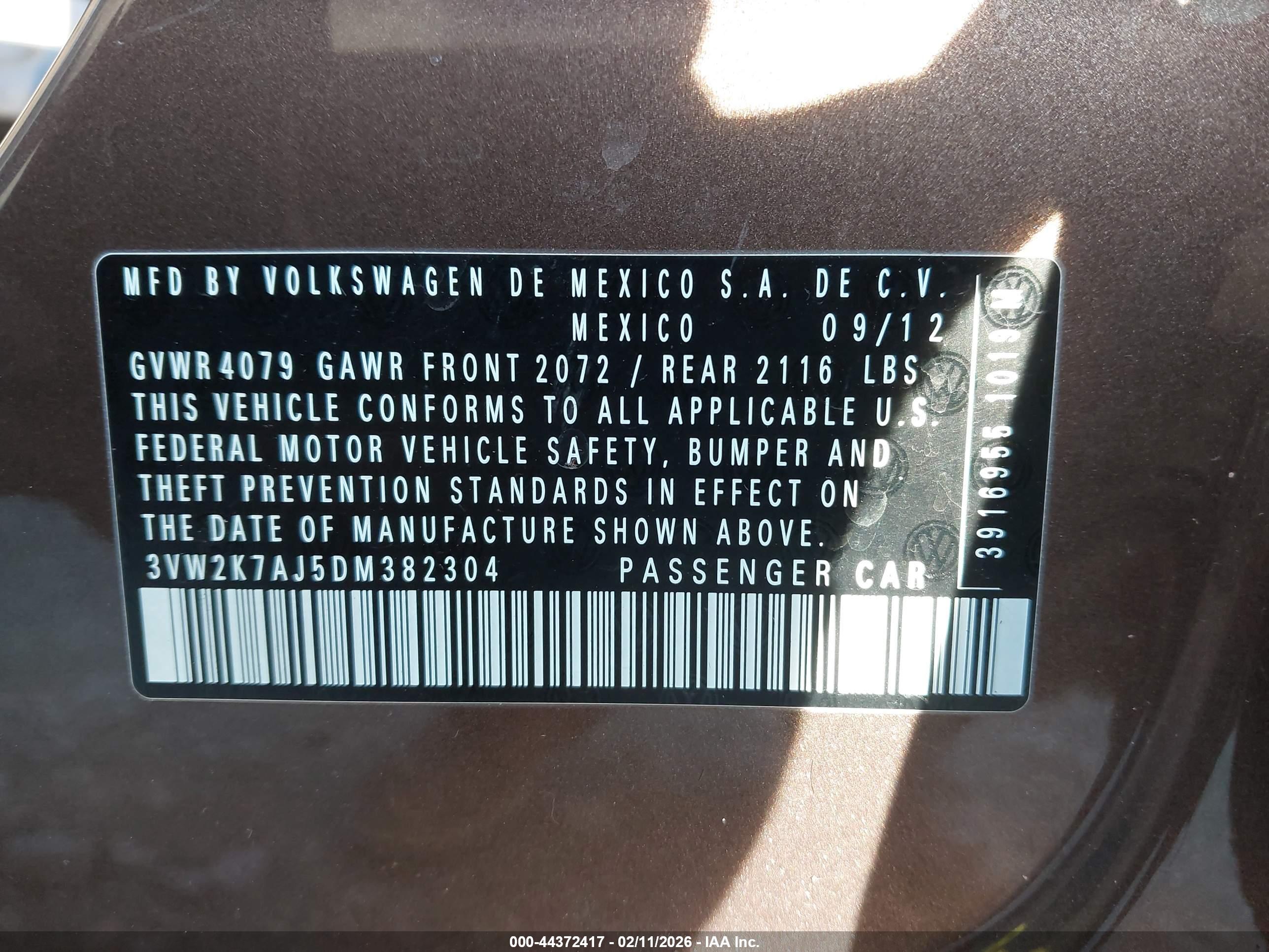 VOLKSWAGEN JETTA image 9