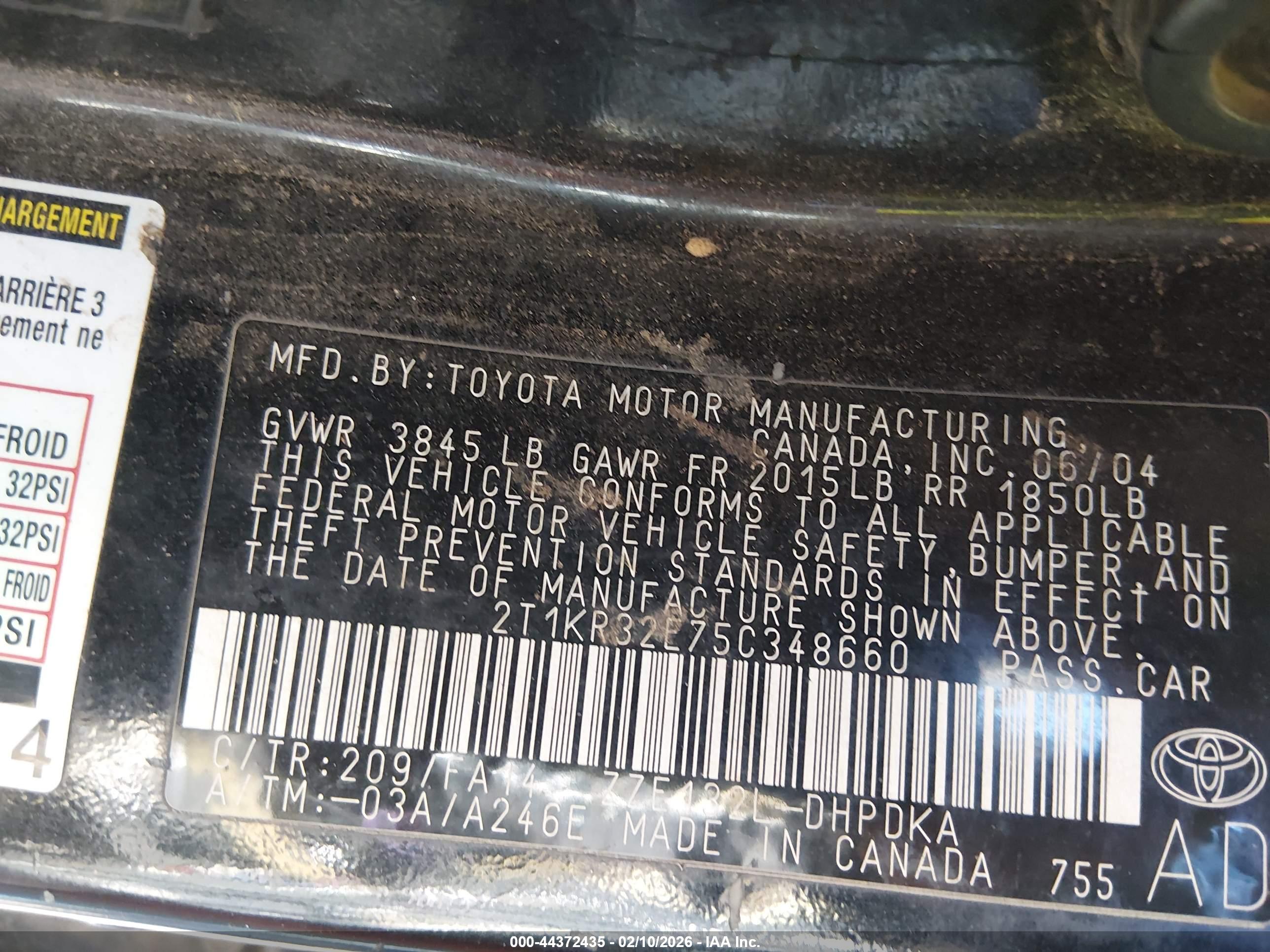 TOYOTA MATRIX image 9