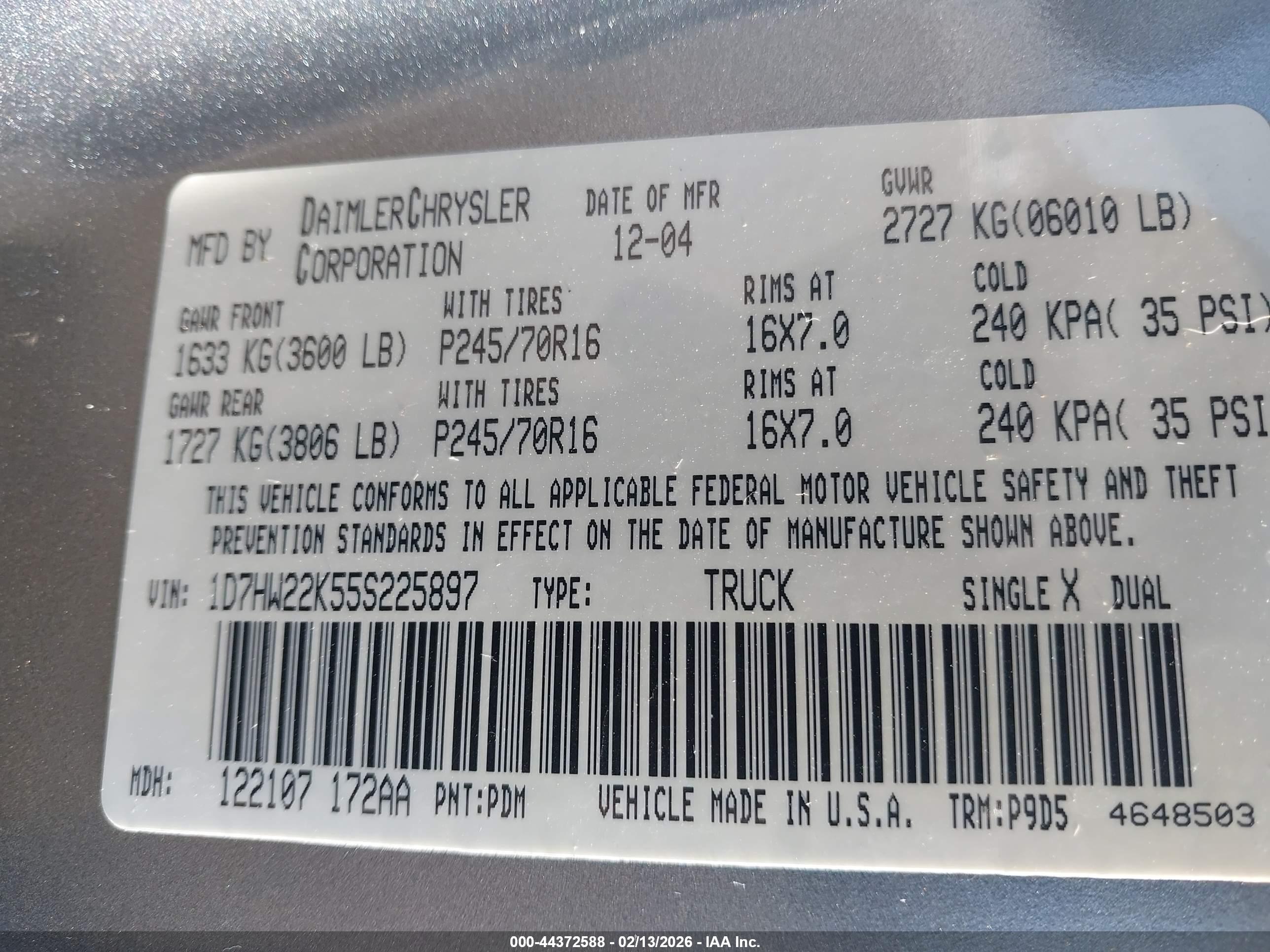 DODGE DAKOTA image 9