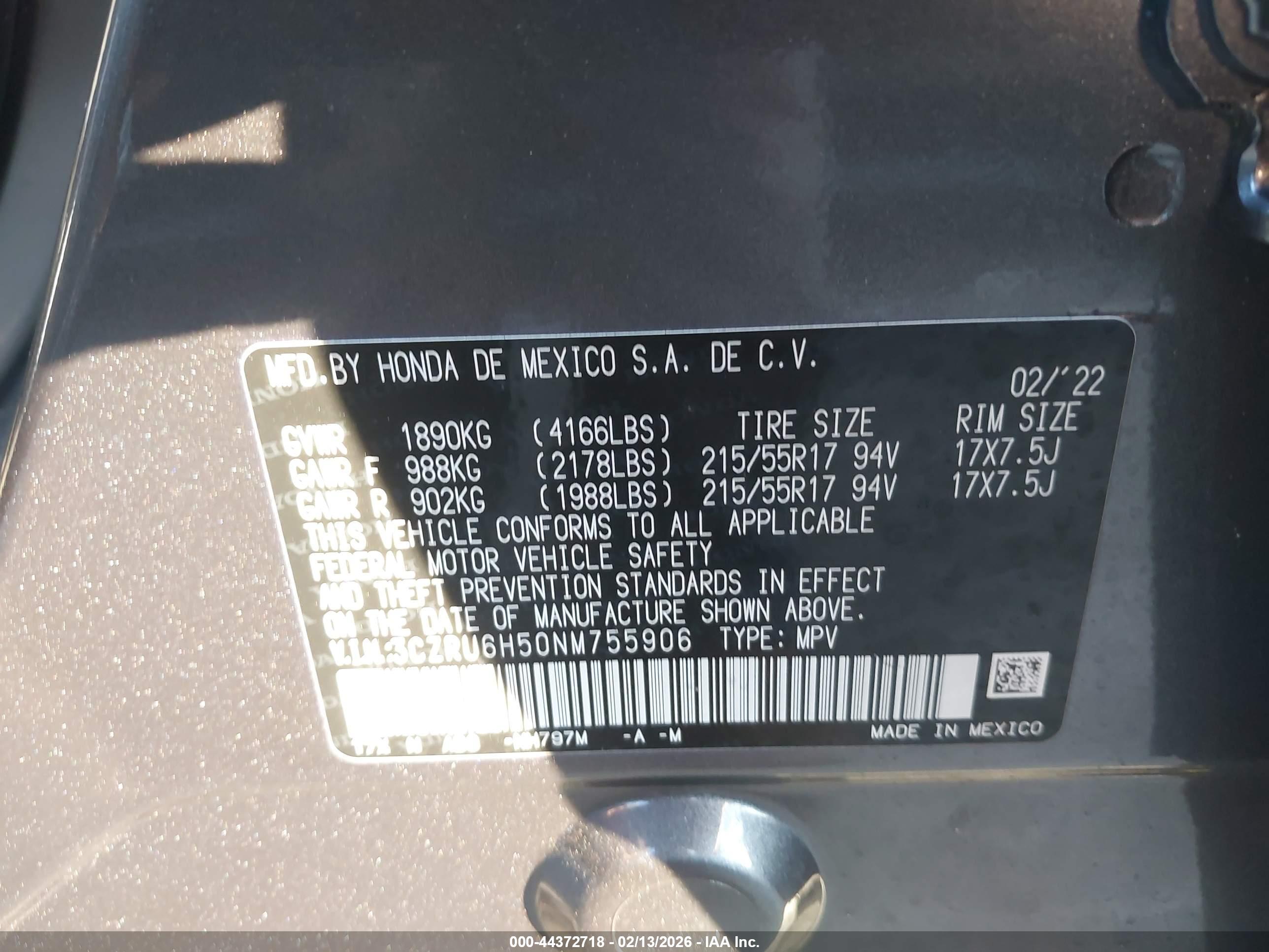 HONDA HR-V image 9