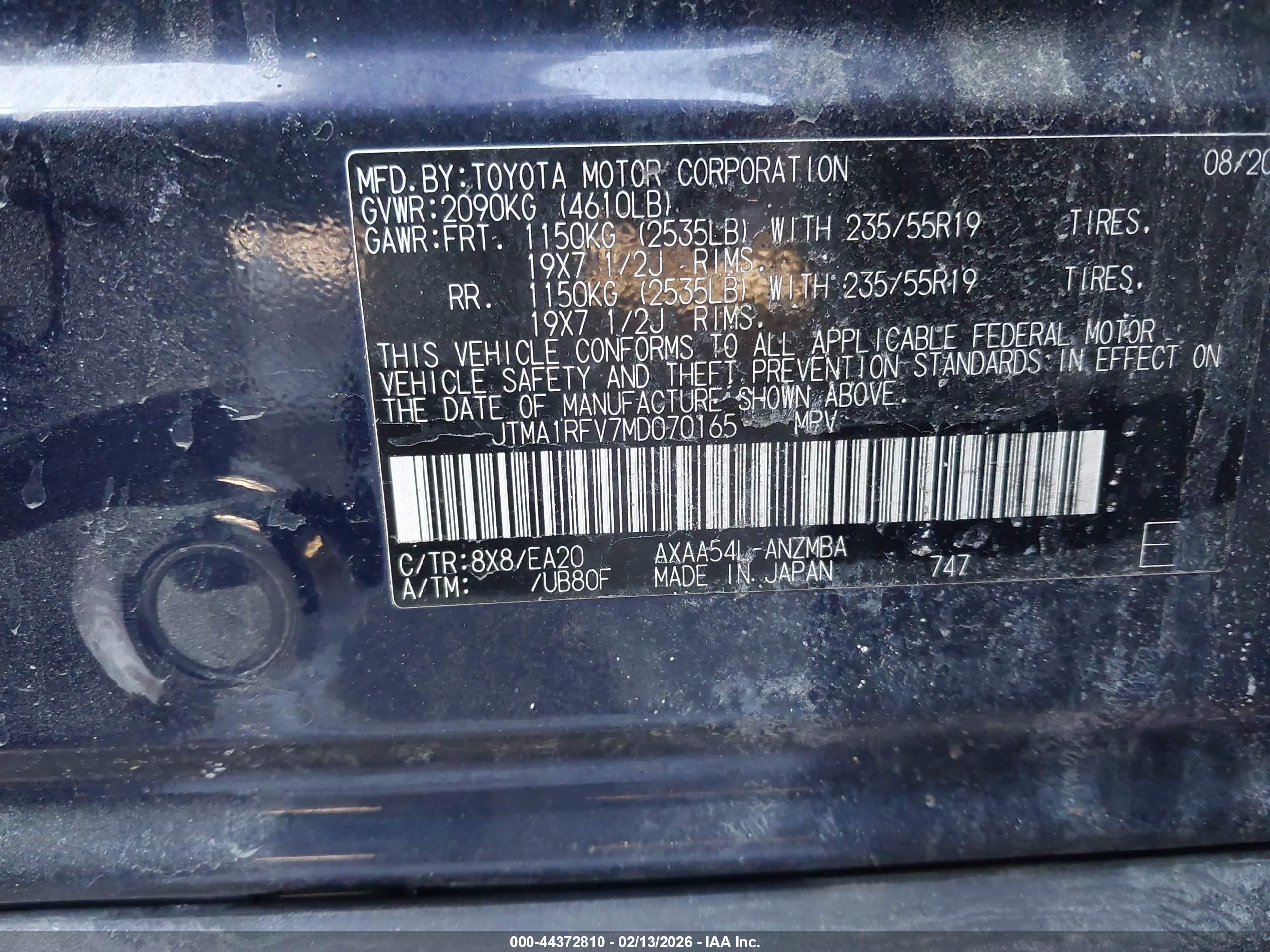 TOYOTA RAV4 image 9
