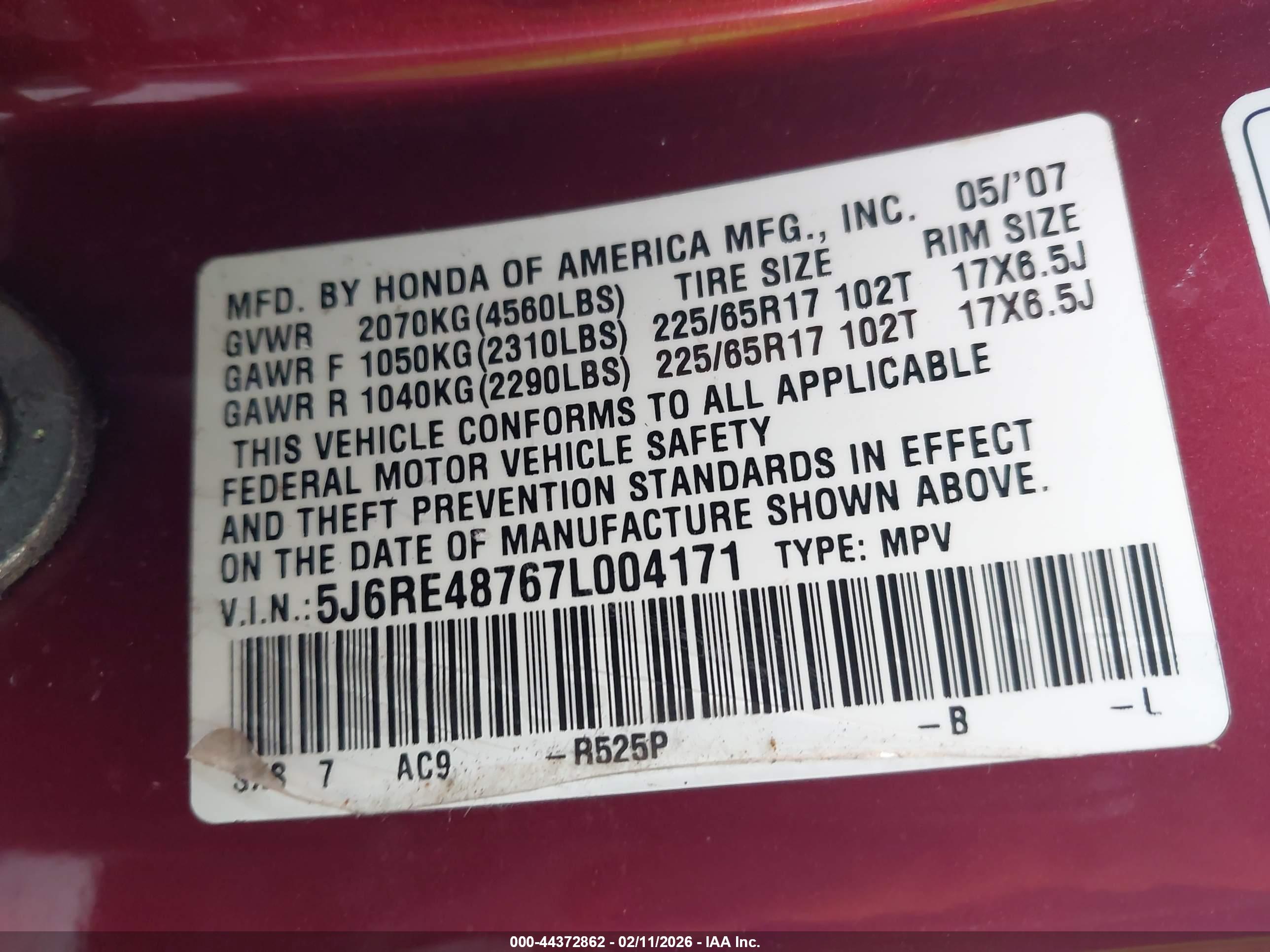 HONDA CR-V image 9