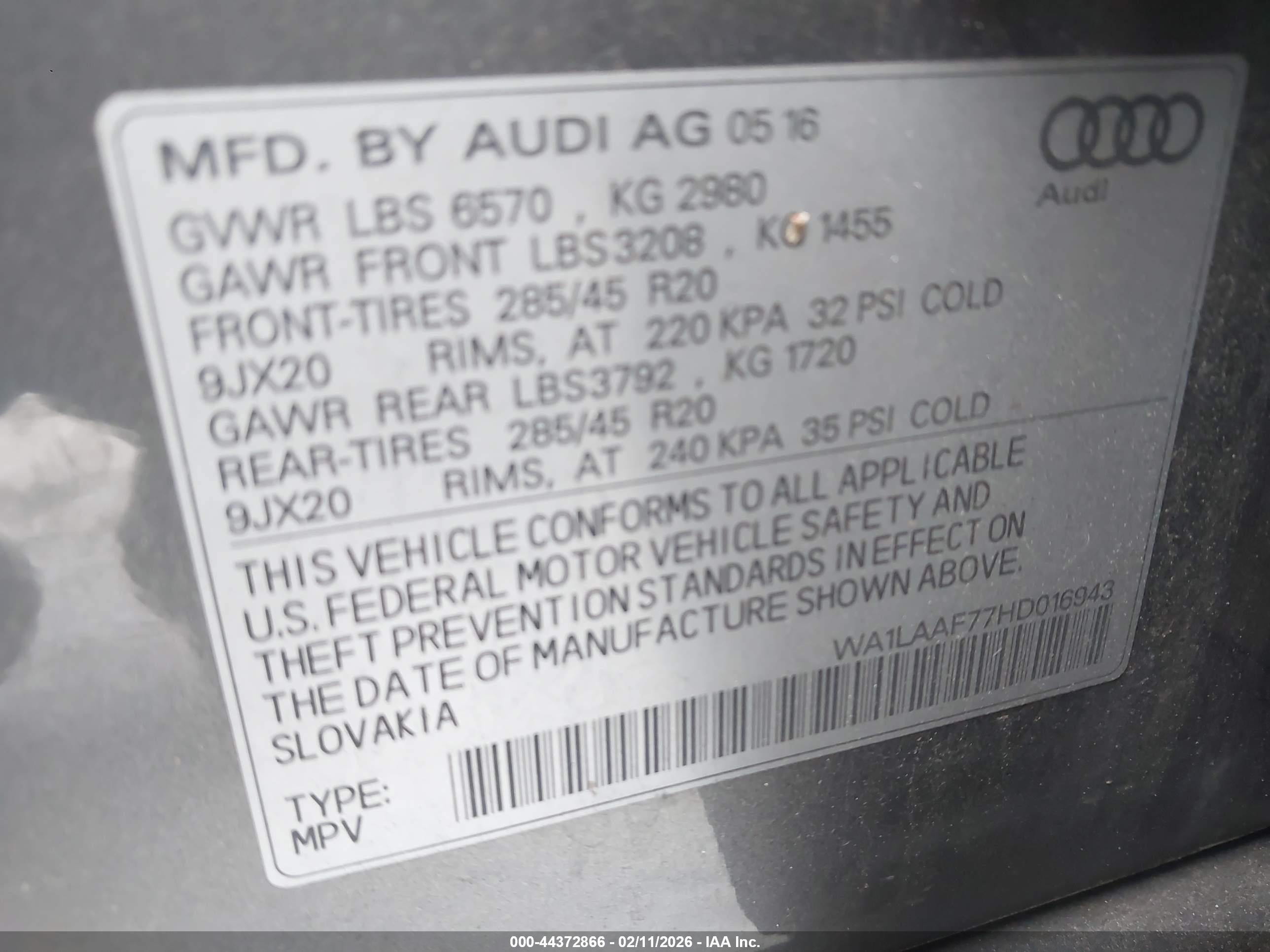 AUDI Q7 image 9