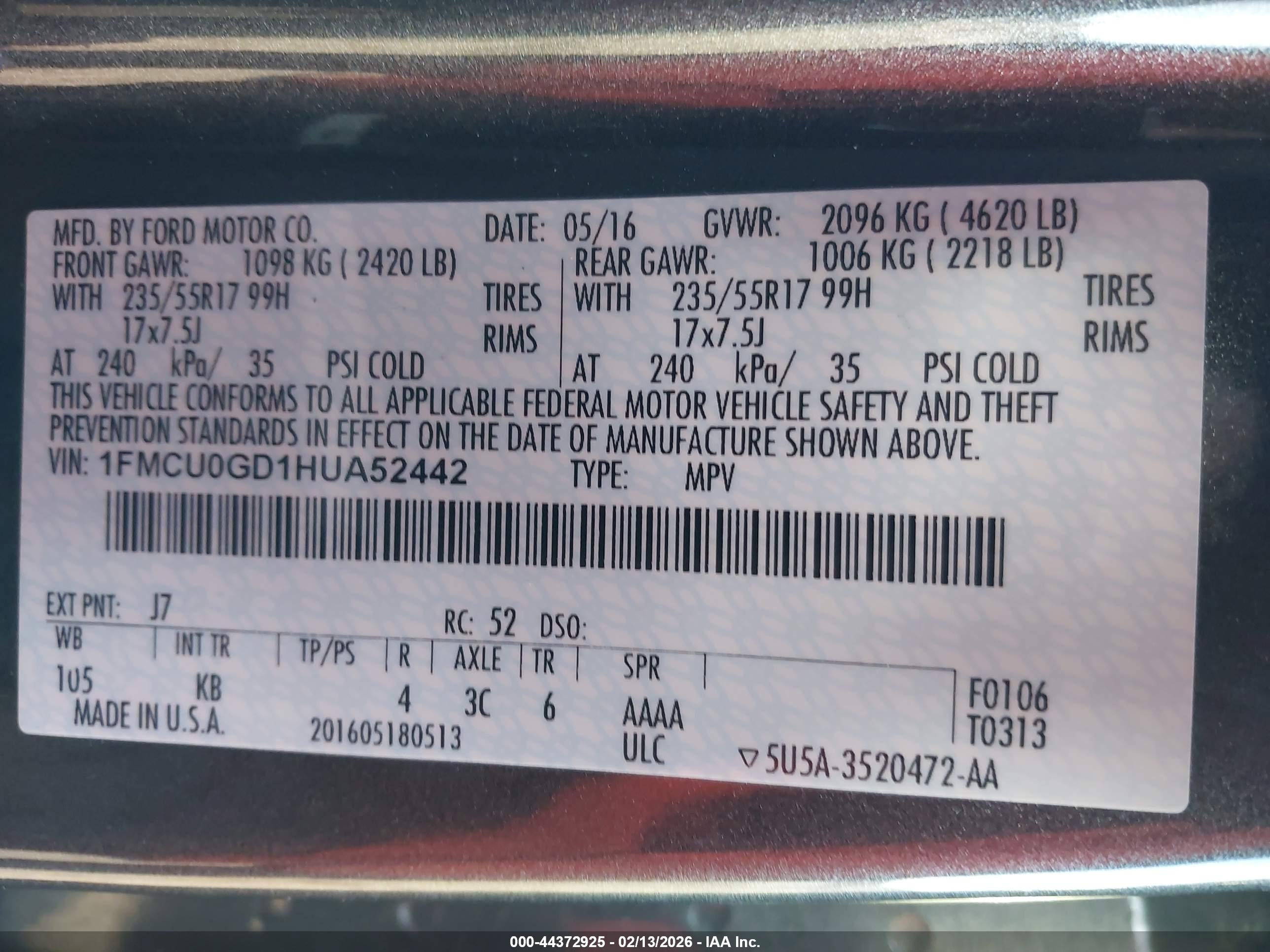 FORD ESCAPE image 9