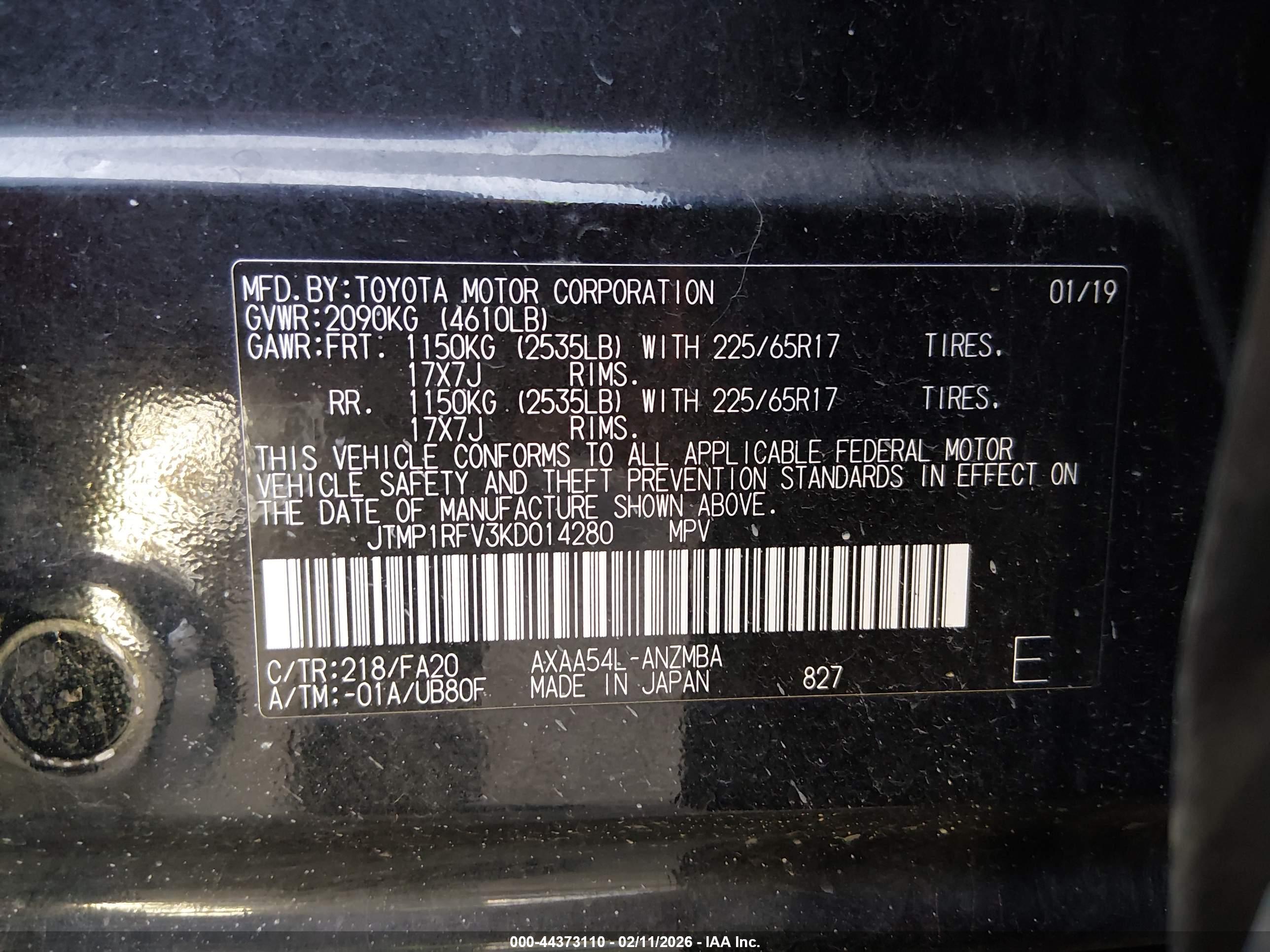 TOYOTA RAV4 image 9