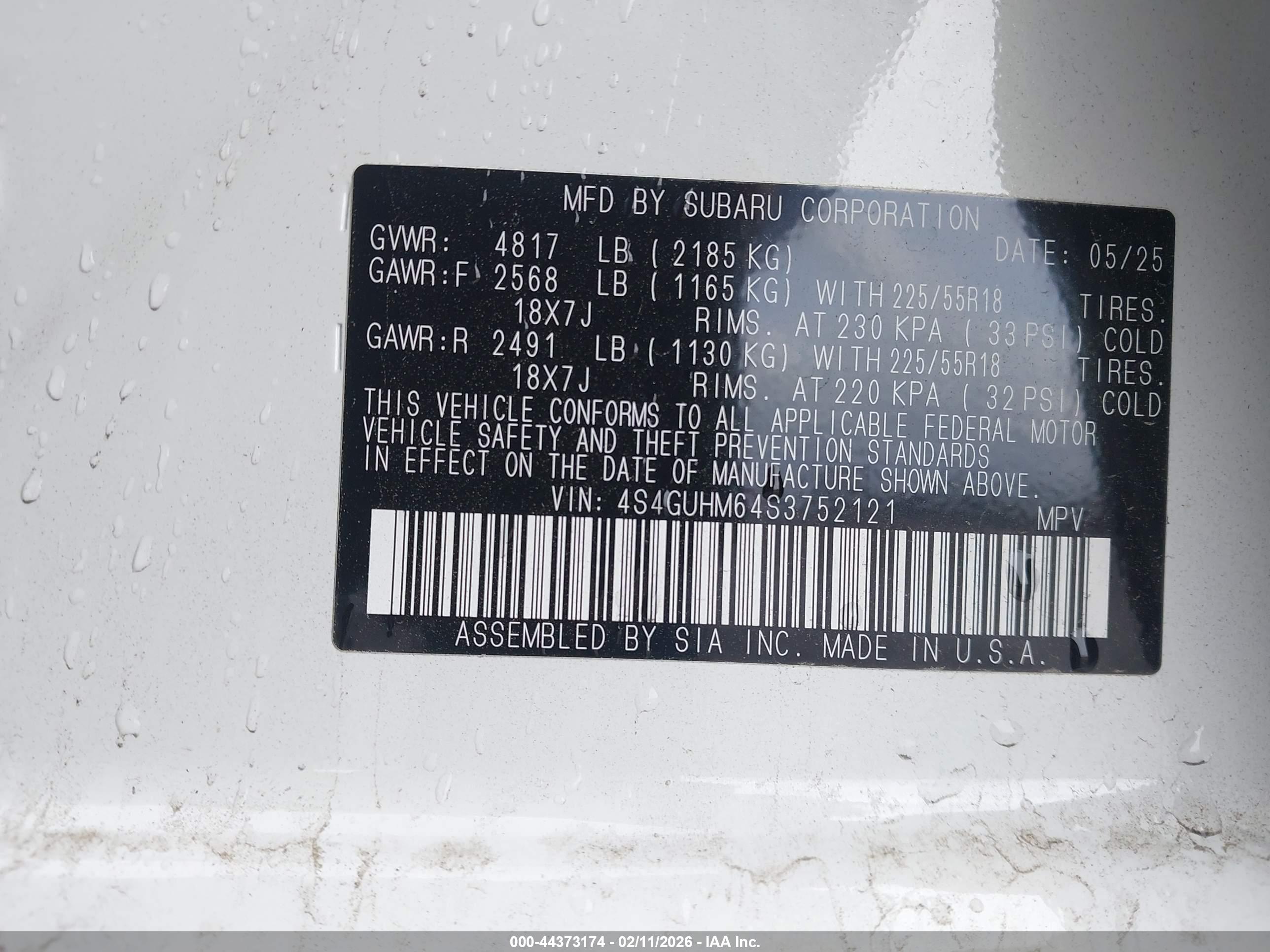 SUBARU CROSSTREK image 9