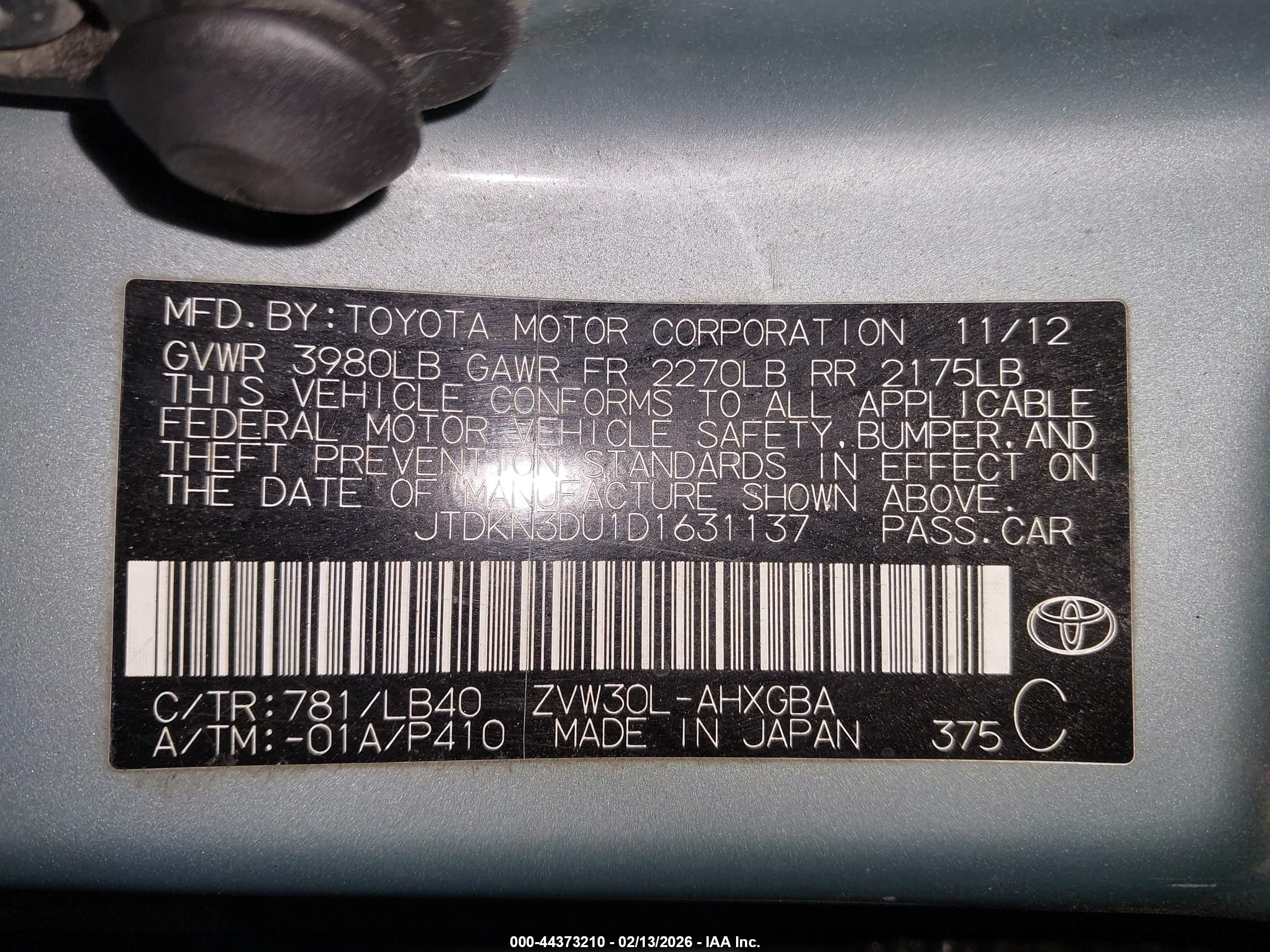 TOYOTA PRIUS image 9