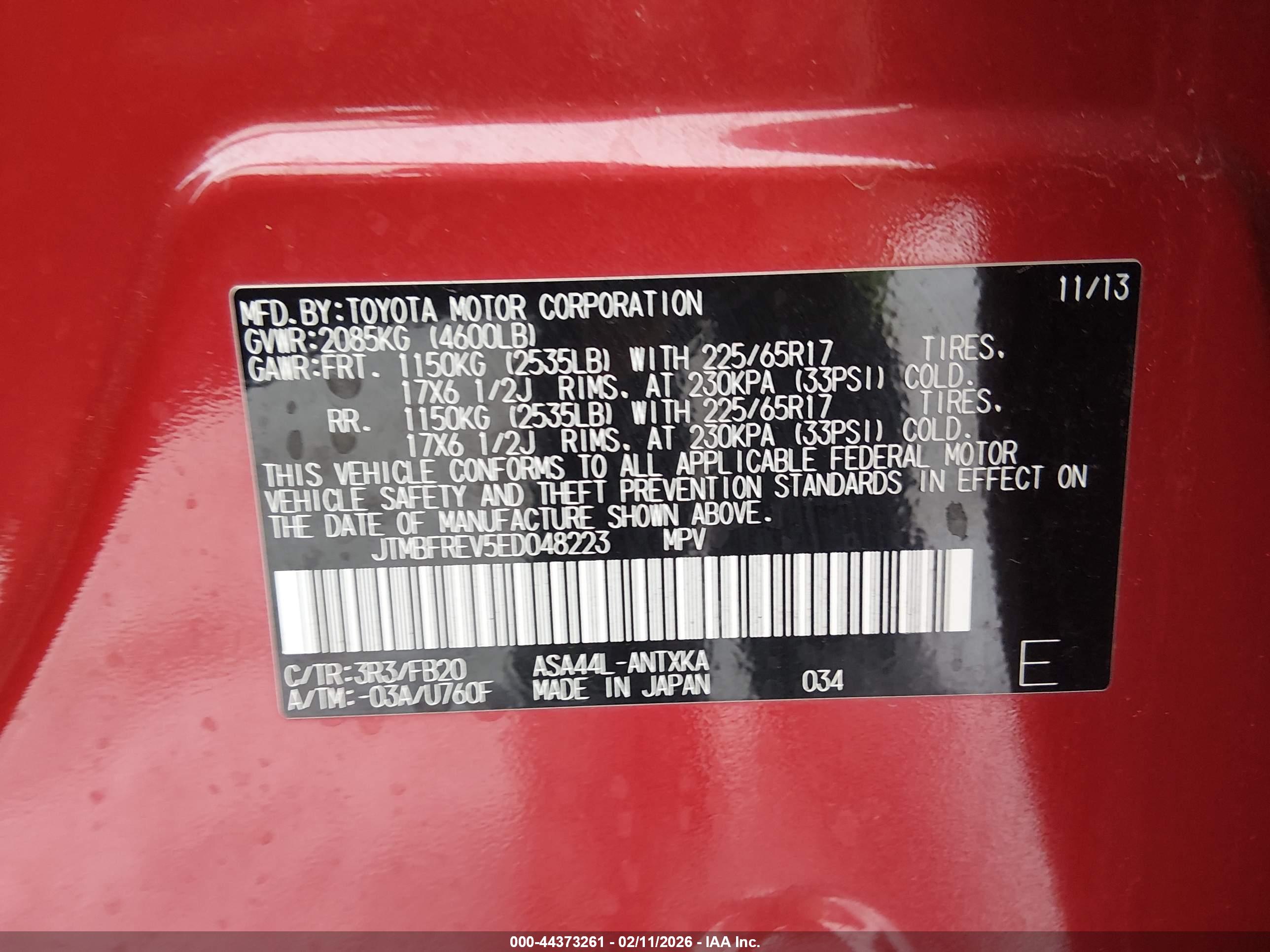 TOYOTA RAV4 image 9