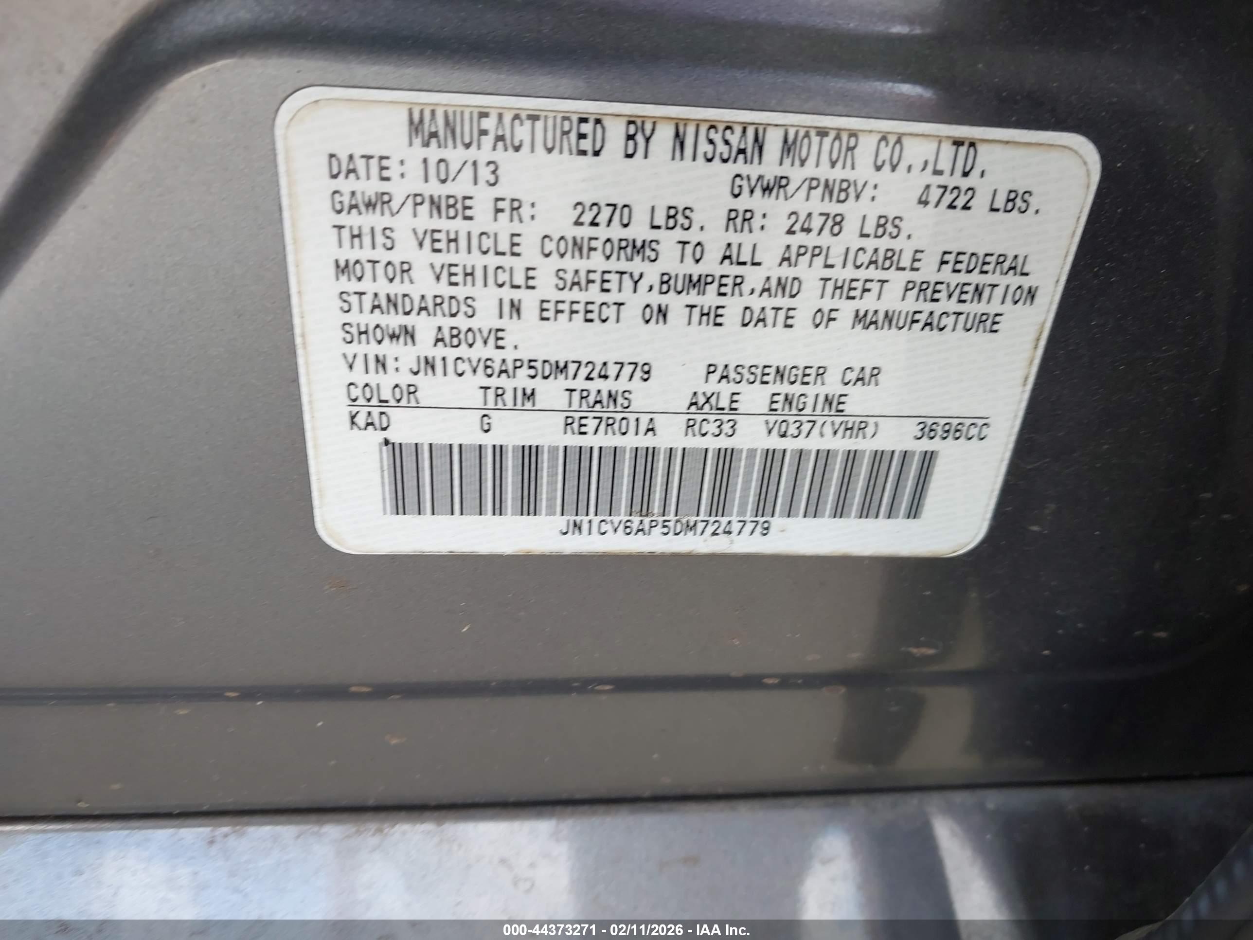 INFINITI G37 image 9